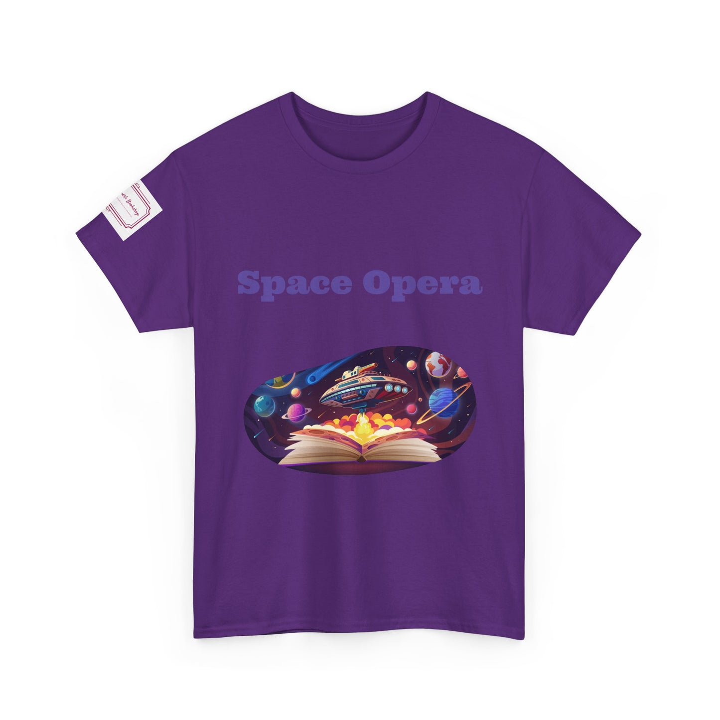 Space Opera -  Unisex Heavy Cotton Tee - Sci-Fi Books