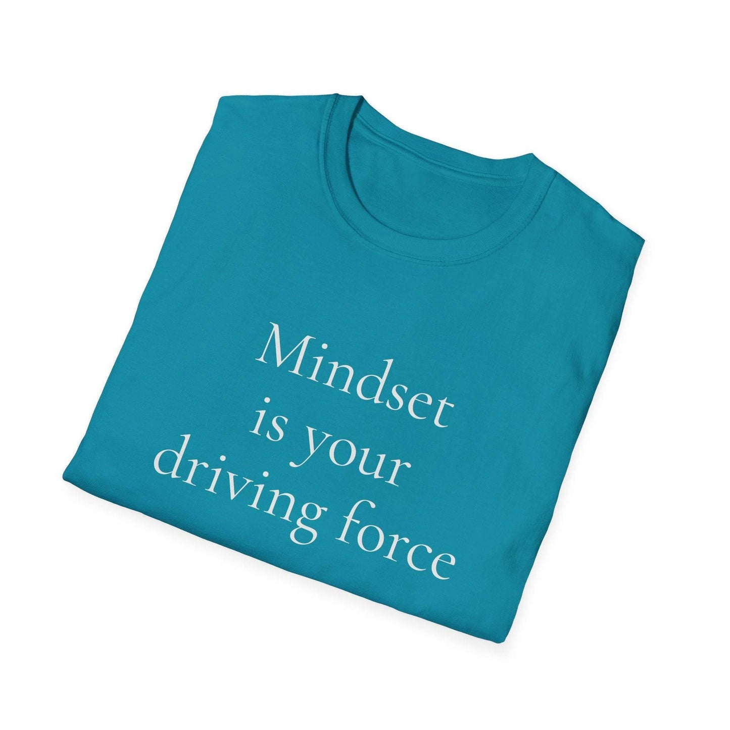 Unisex Softstyle T-Shirt - 'Mindset' & 'Books Take Me Places Far & Beyond' - The Dreamer's Bookshop.