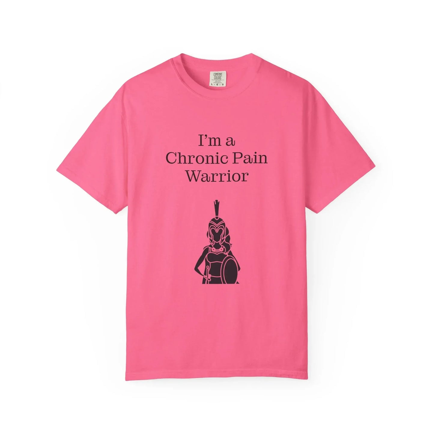 Chronic Pain Warrior Unisex T-Shirt - Empowering Tee for Healthcare Awareness - The Dreamer's Bookshop.