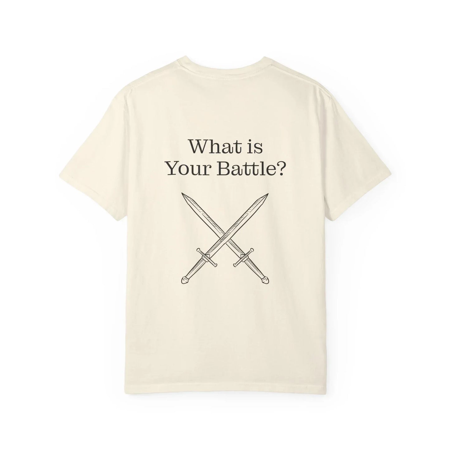 Chronic Pain Warrior Unisex Garment-Dyed T-Shirt - Empowering Supportive Apparel - The Dreamer's Bookshop.
