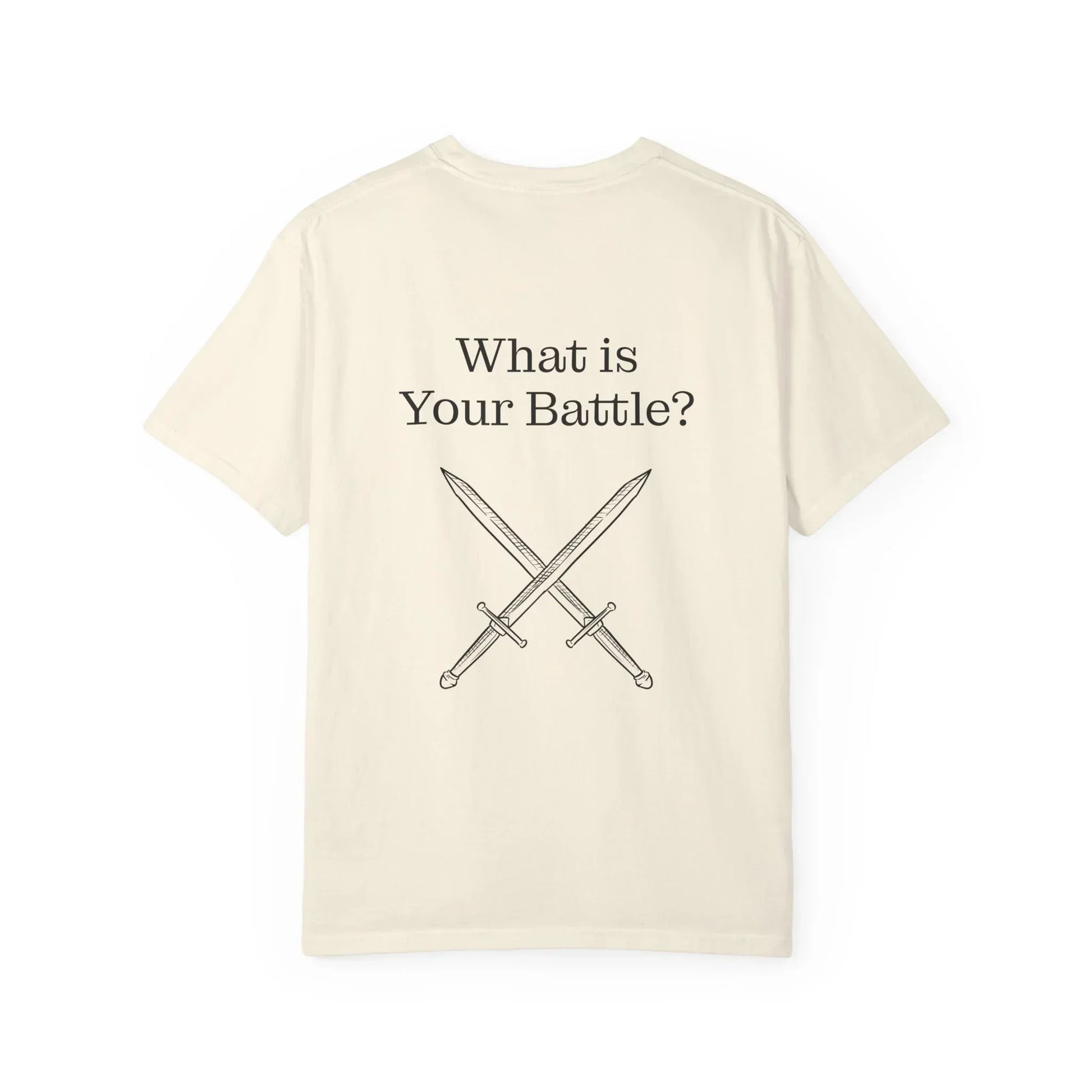 Chronic Pain Warrior Unisex Garment-Dyed T-Shirt - Empowering Supportive Apparel - The Dreamer's Bookshop.