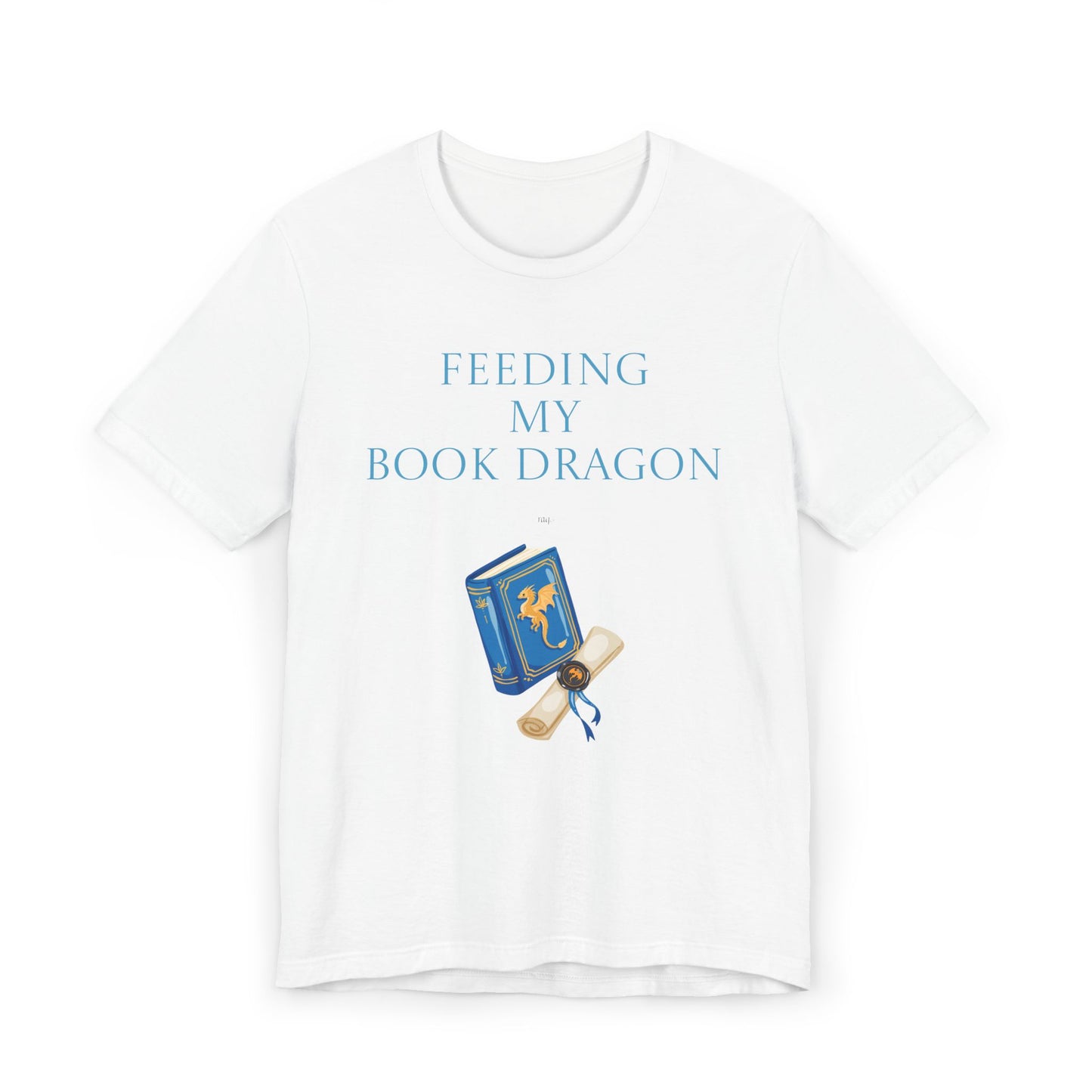 Unisex Jersey T-Shirt - Book Dragon