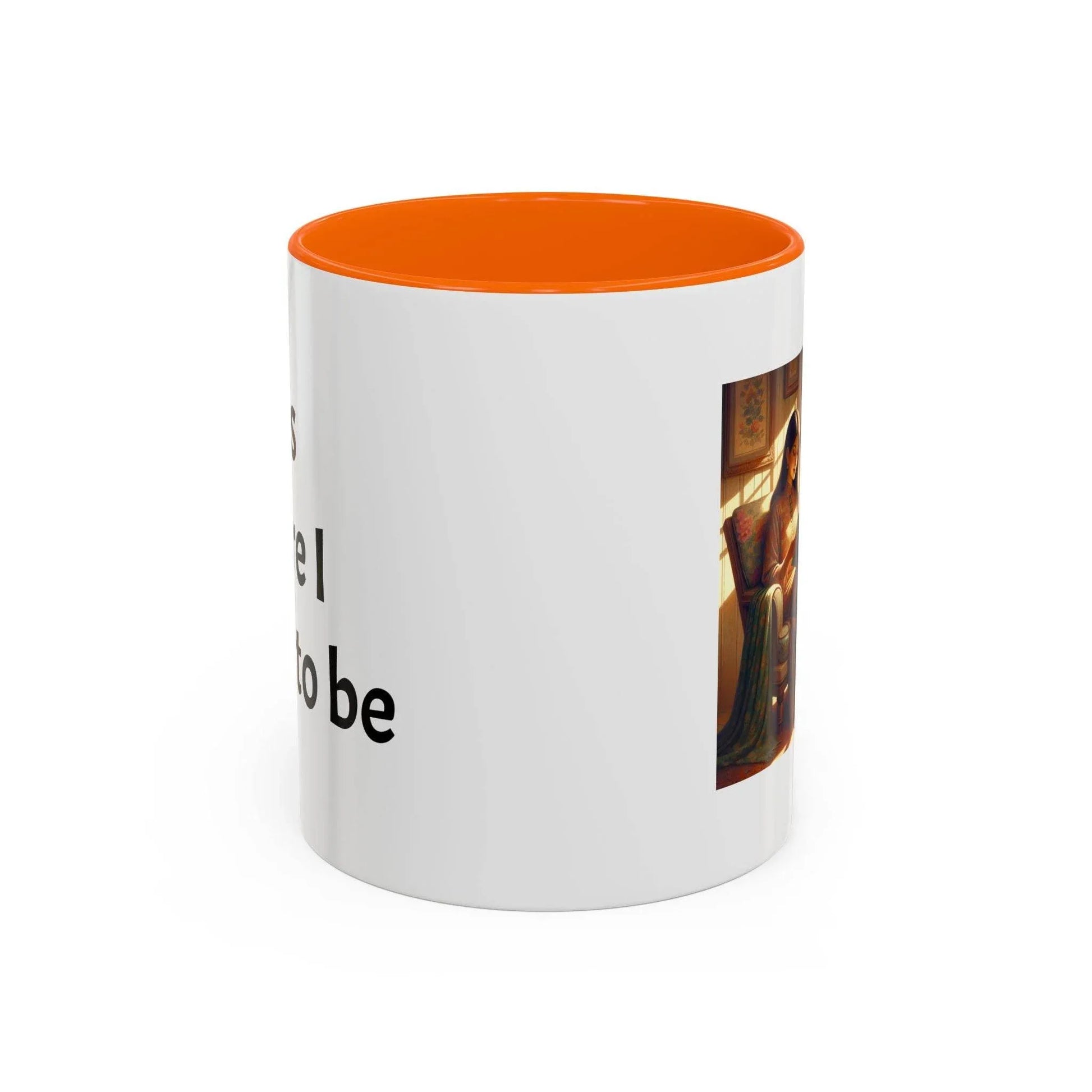 Cozy Reading Accent Coffee Mug - 11 oz - Perfect for Book Lovers - The Dreamer's Bookshop.