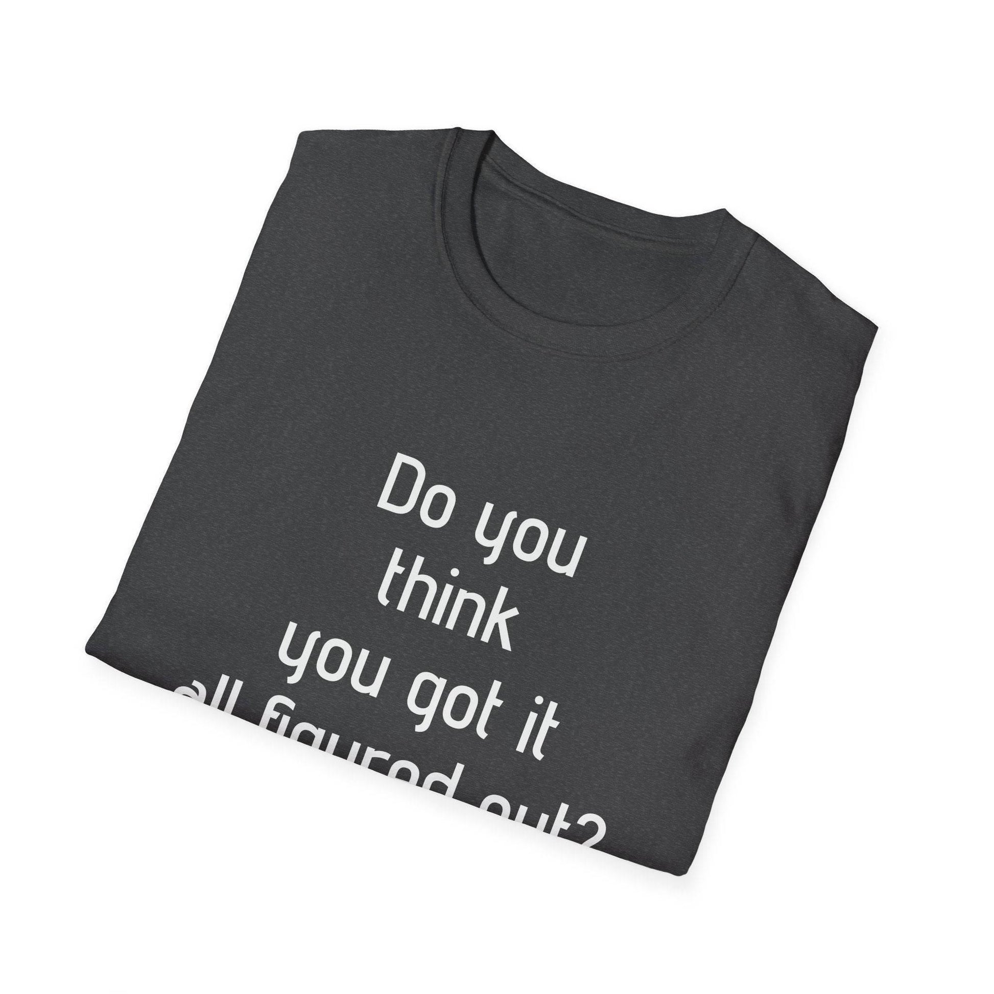 Unisex Softstyle T-Shirt - 'Think Again' - The Dreamer's Bookshop.