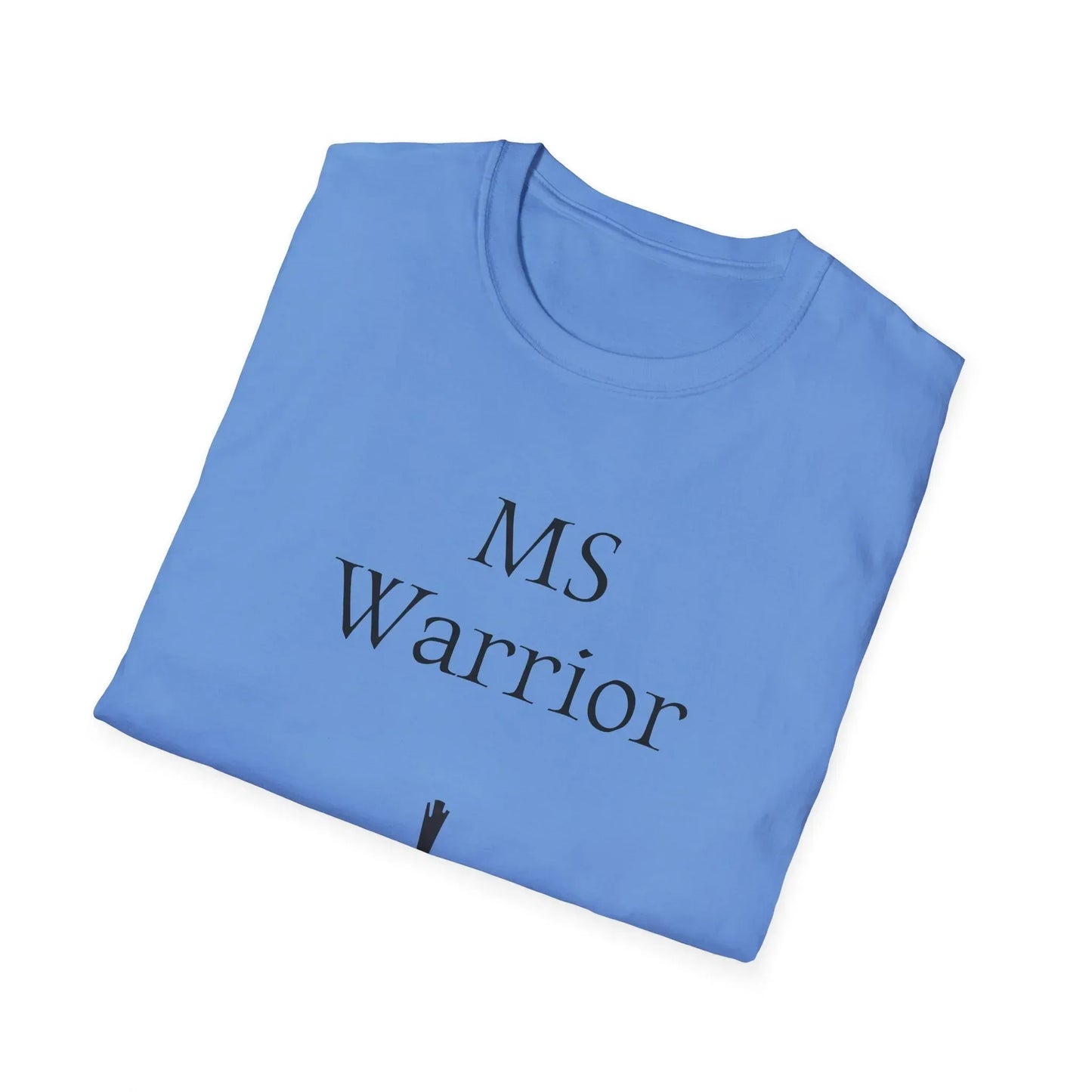 M.S. Warrior Unisex Softstyle T-Shirt - Empowering Battle for Women's Health - The Dreamer's Bookshop.