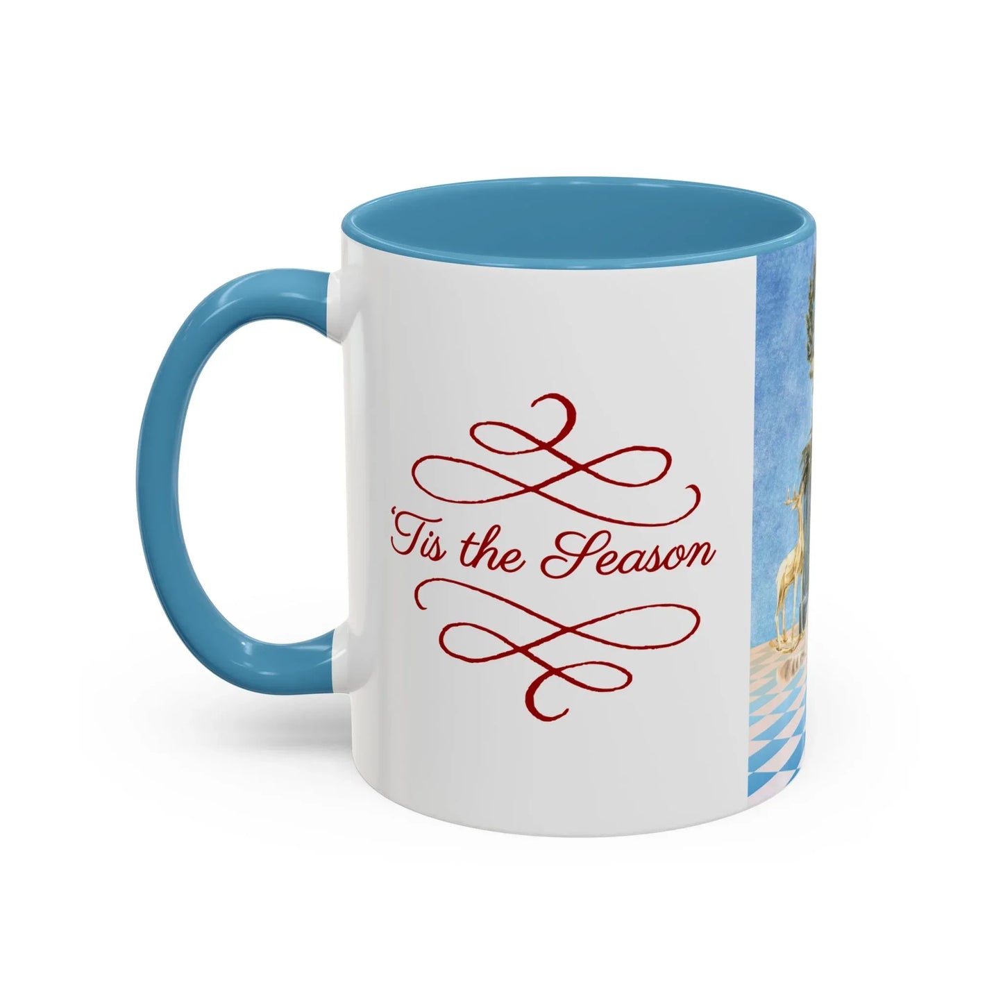 Christmas Tree Decoration - Coffee Mug Gift - tis the season - The Dreamer's Bookshop.