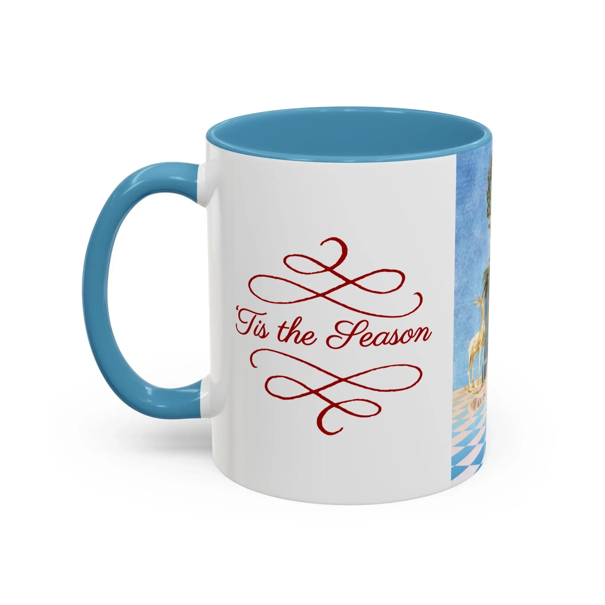 Christmas Tree Decoration - Coffee Mug Gift - tis the season - The Dreamer's Bookshop.