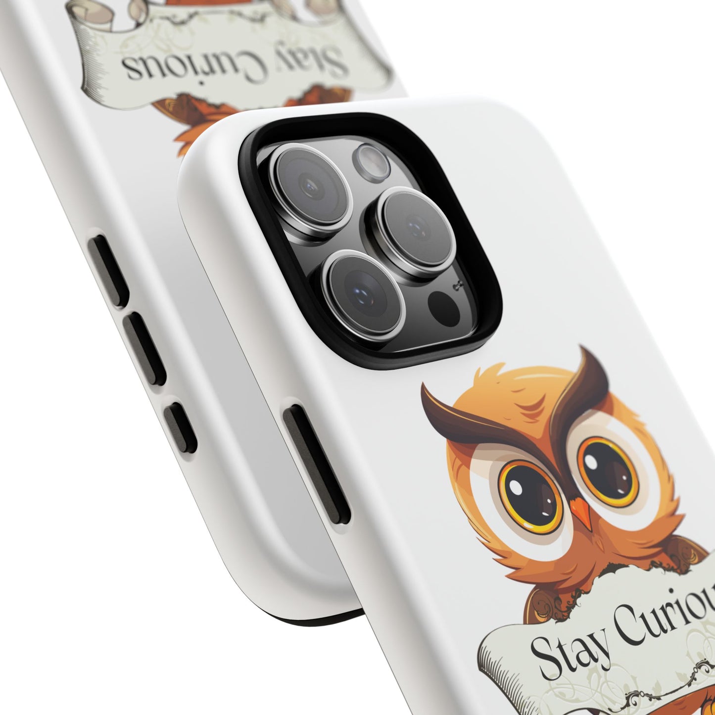 Inspired Phone Case with Stay Curious - The Dreamer's Bookshop Design