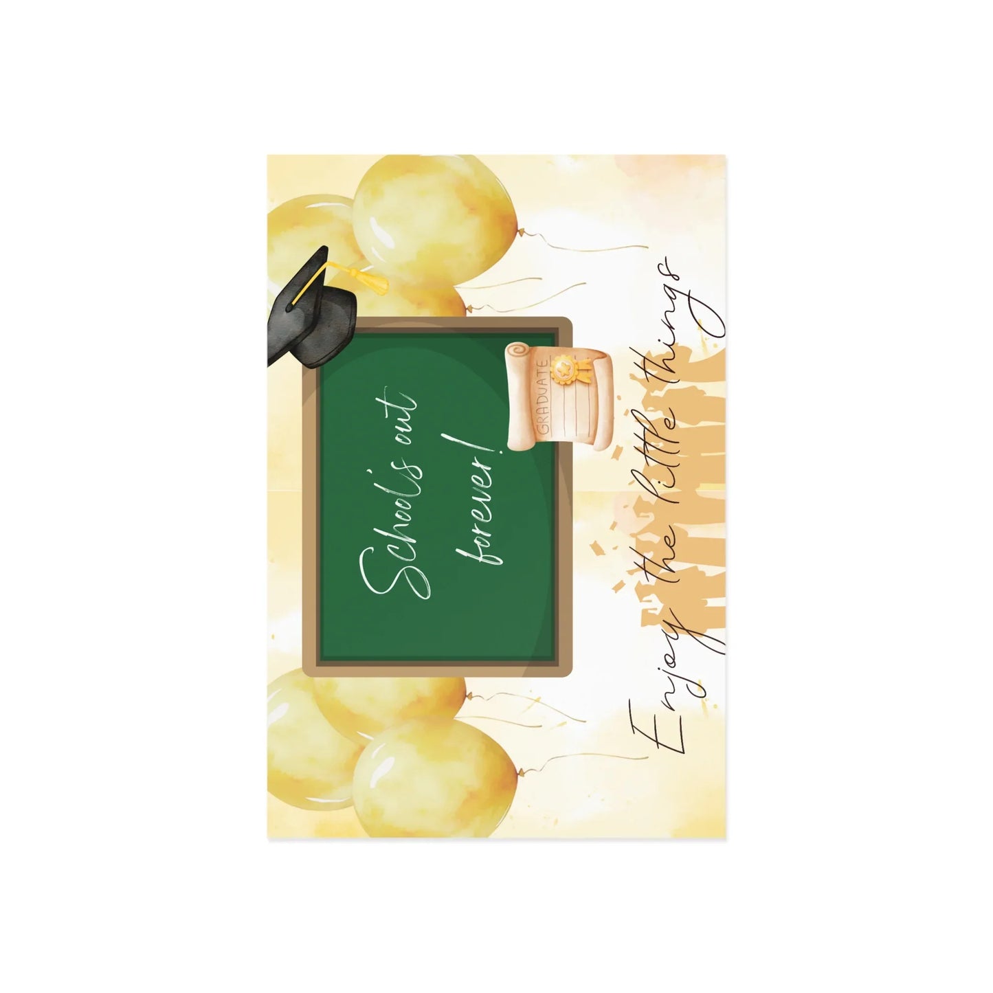 The Dreamer's Bookshop "Graduation" Enjoy the Little Things Card - The Dreamer's Bookshop.
