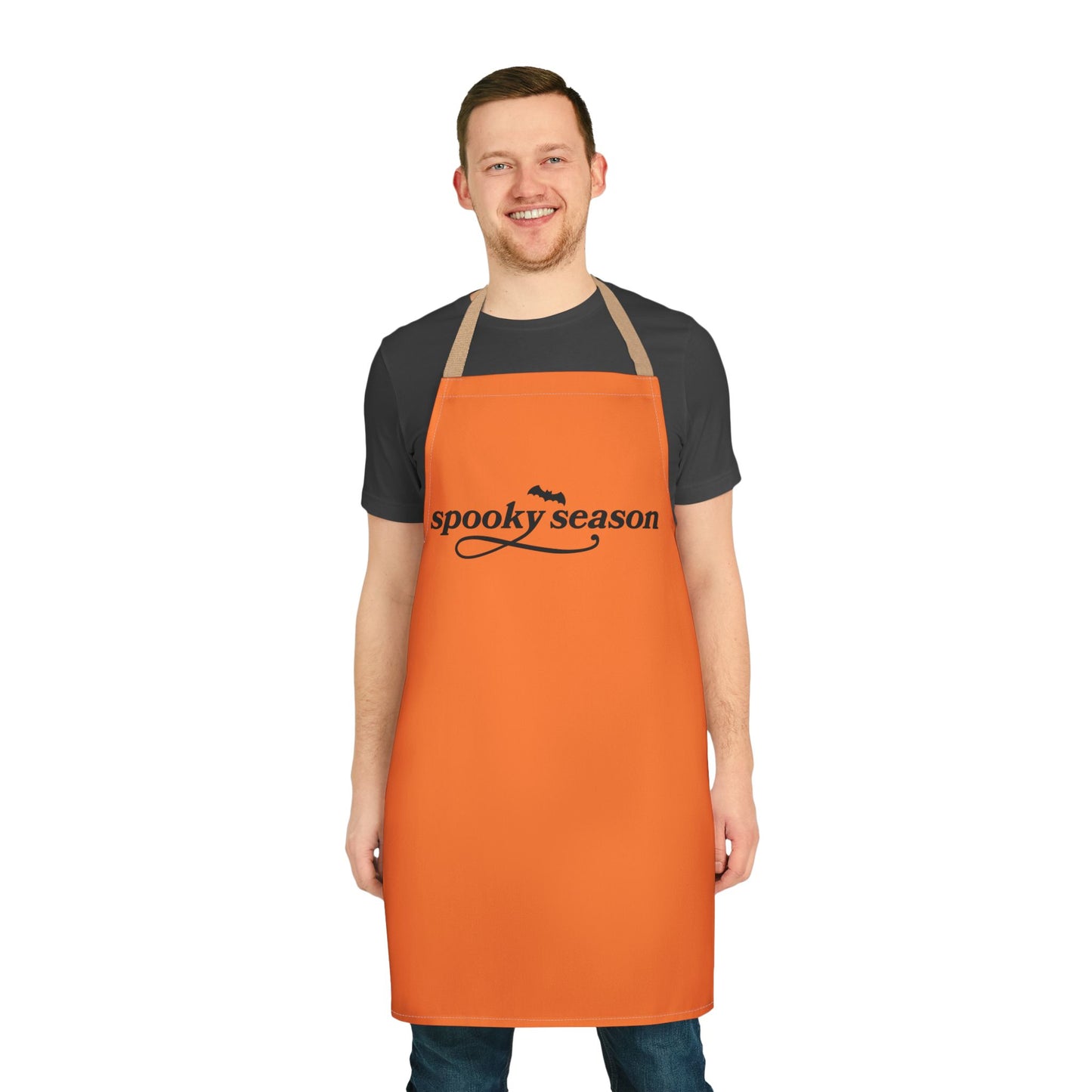 Halloween Apron with 5-Color Straps | "Spooky Season"