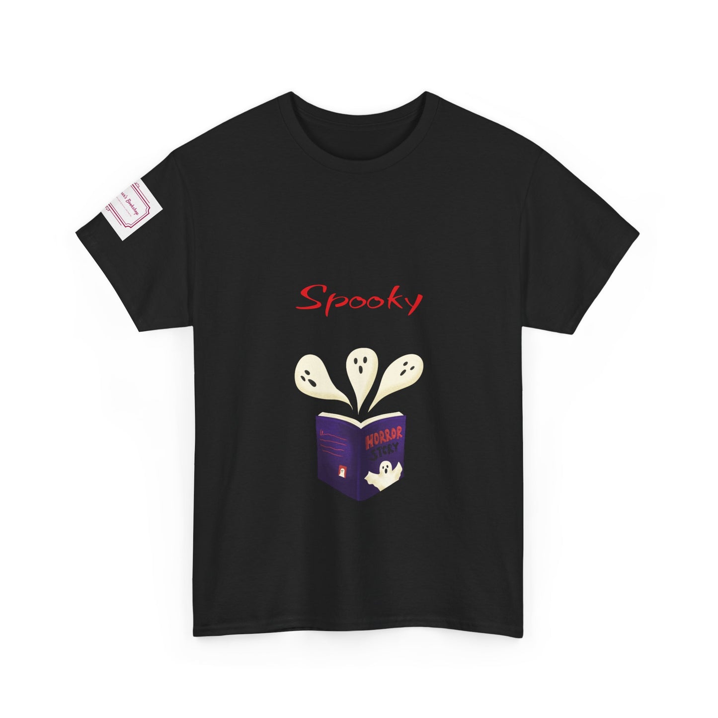 UK - Fiction -  Unisex Heavy Cotton Tee - Spooky Books