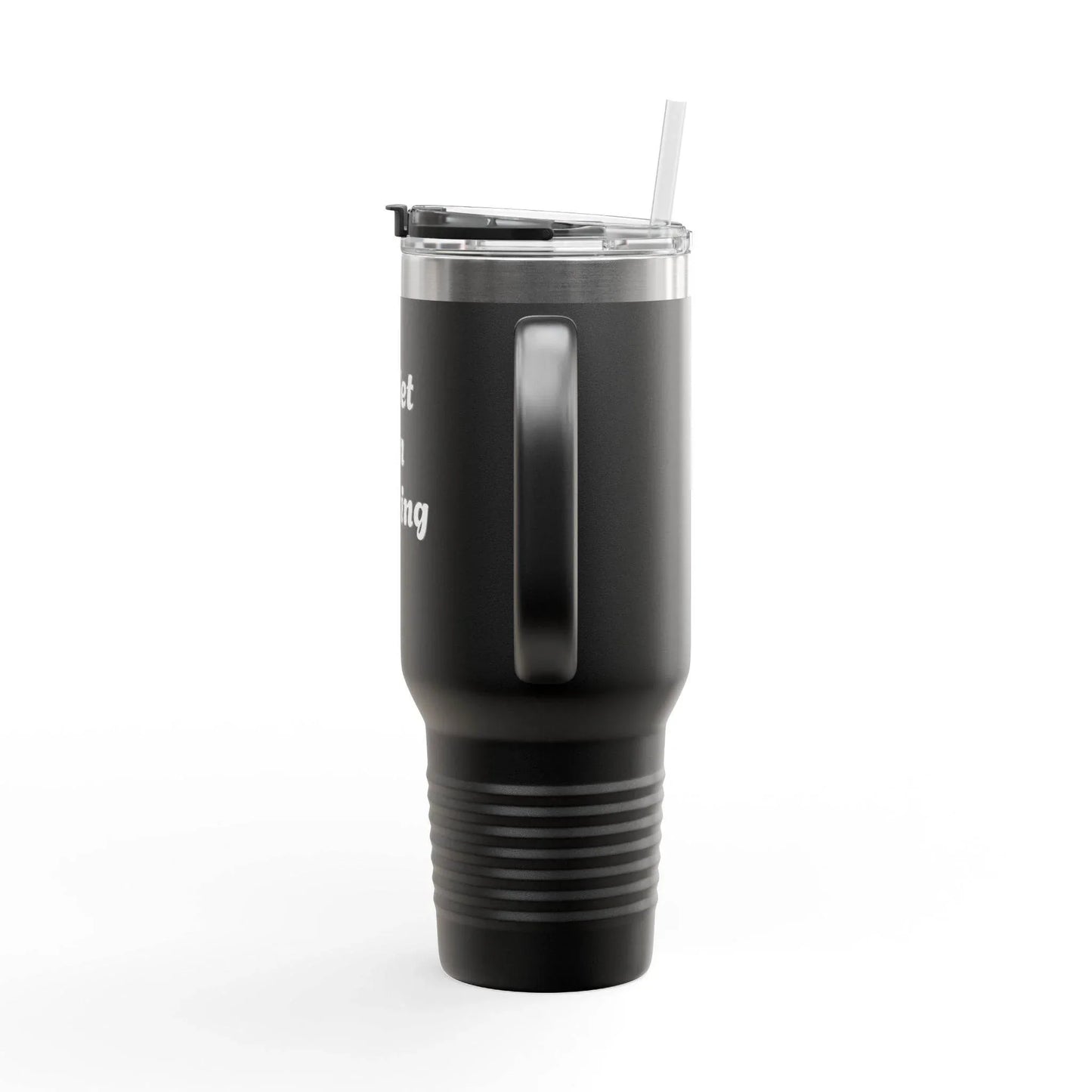 Quiet I'm Writing Insulated Travel Mug - 40oz Red Coffee Cup - The Dreamer's Bookshop.