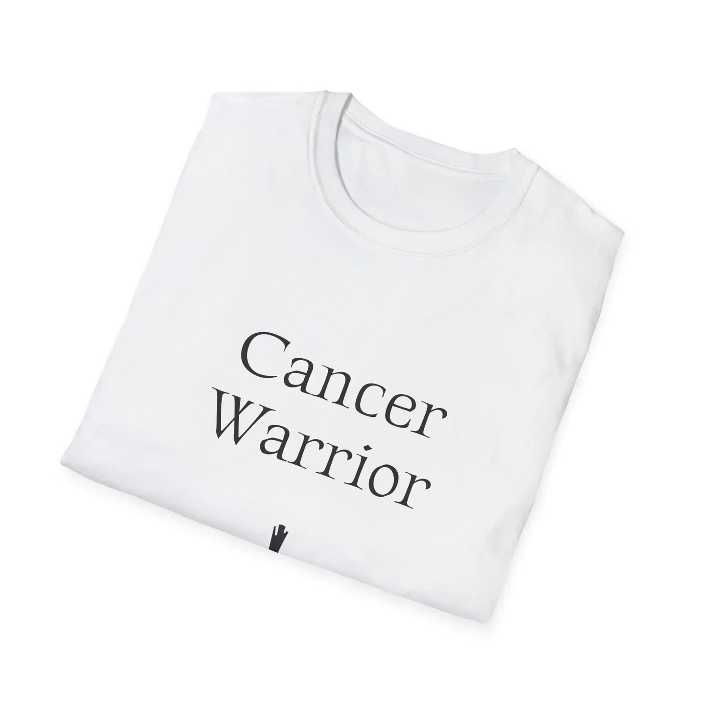 Cancer Warrior Unisex Softstyle T-Shirt - Empower Your Battle - The Dreamer's Bookshop.