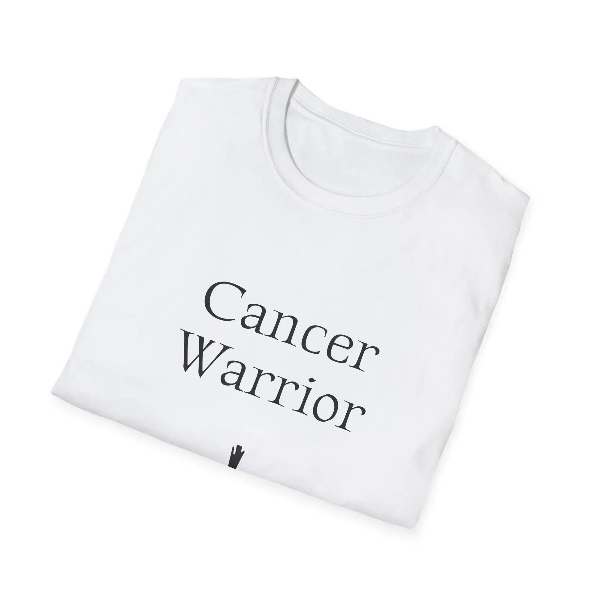 Cancer Warrior Unisex Softstyle T-Shirt - Empower Your Battle - The Dreamer's Bookshop.