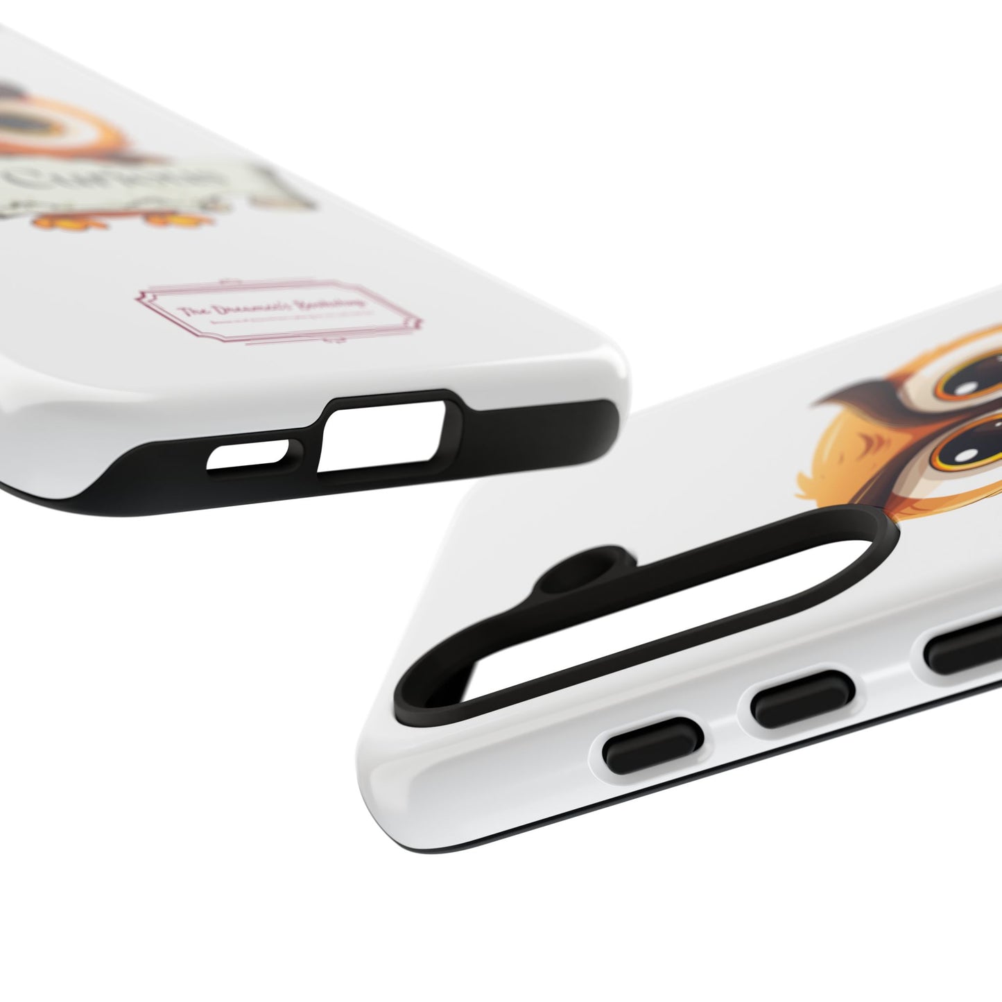 Inspired Phone Case with Stay Curious - The Dreamer's Bookshop Design