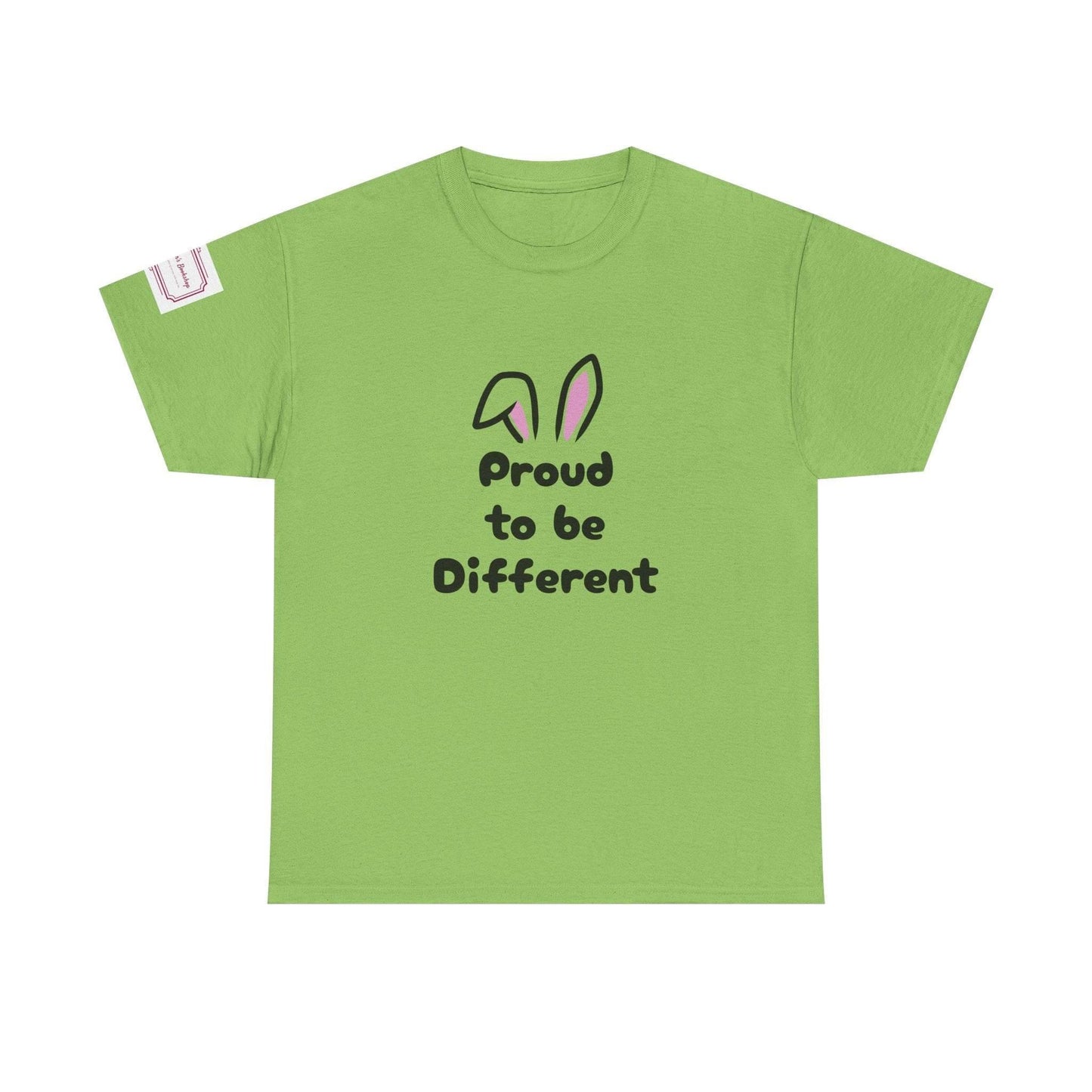 Proud to Be Different Unisex Heavy Cotton Tee – Celebrate Uniqueness - The Dreamer's Bookshop.