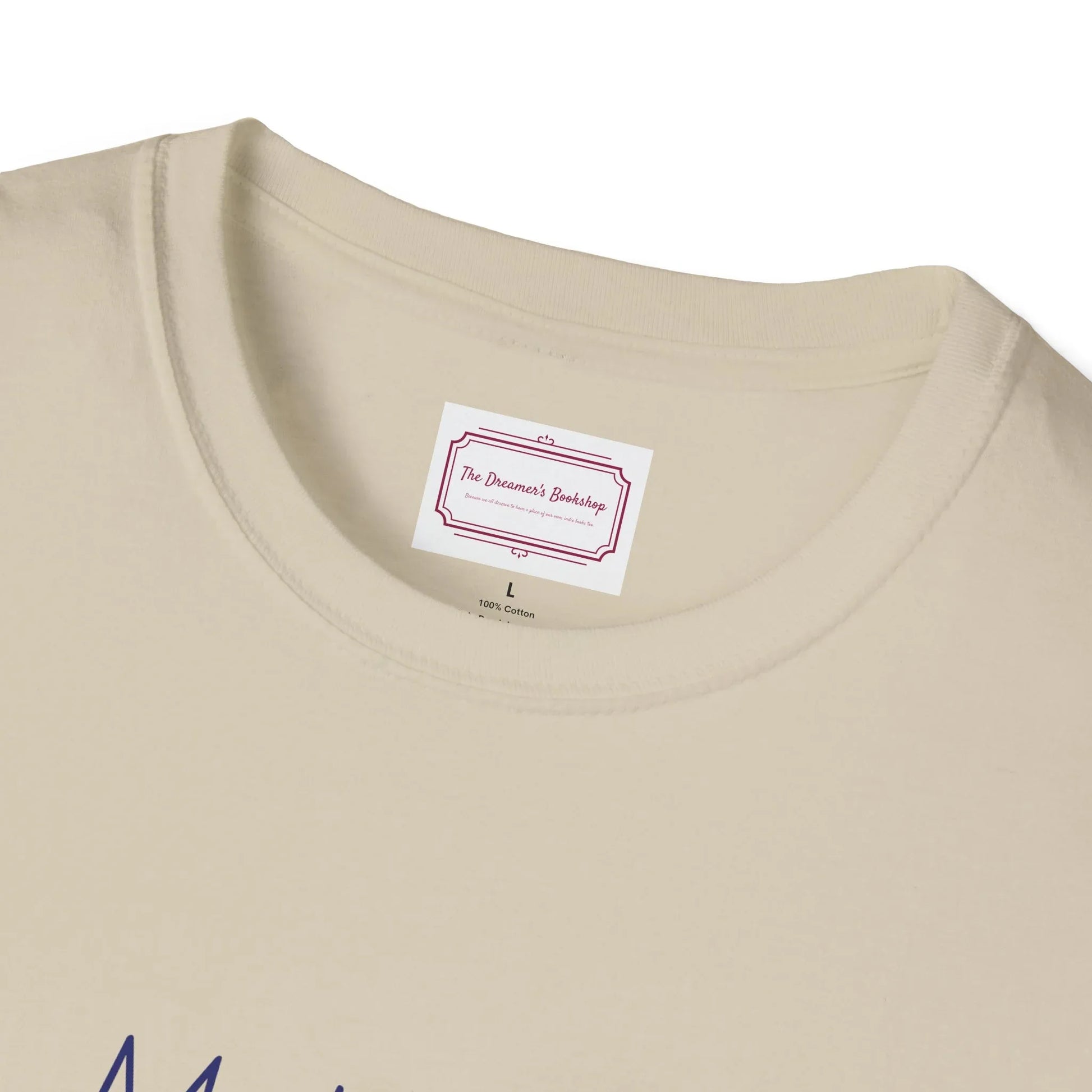 Motivational Unisex Softstyle T-Shirt - "Make Life More Positive" - The Dreamer's Bookshop.