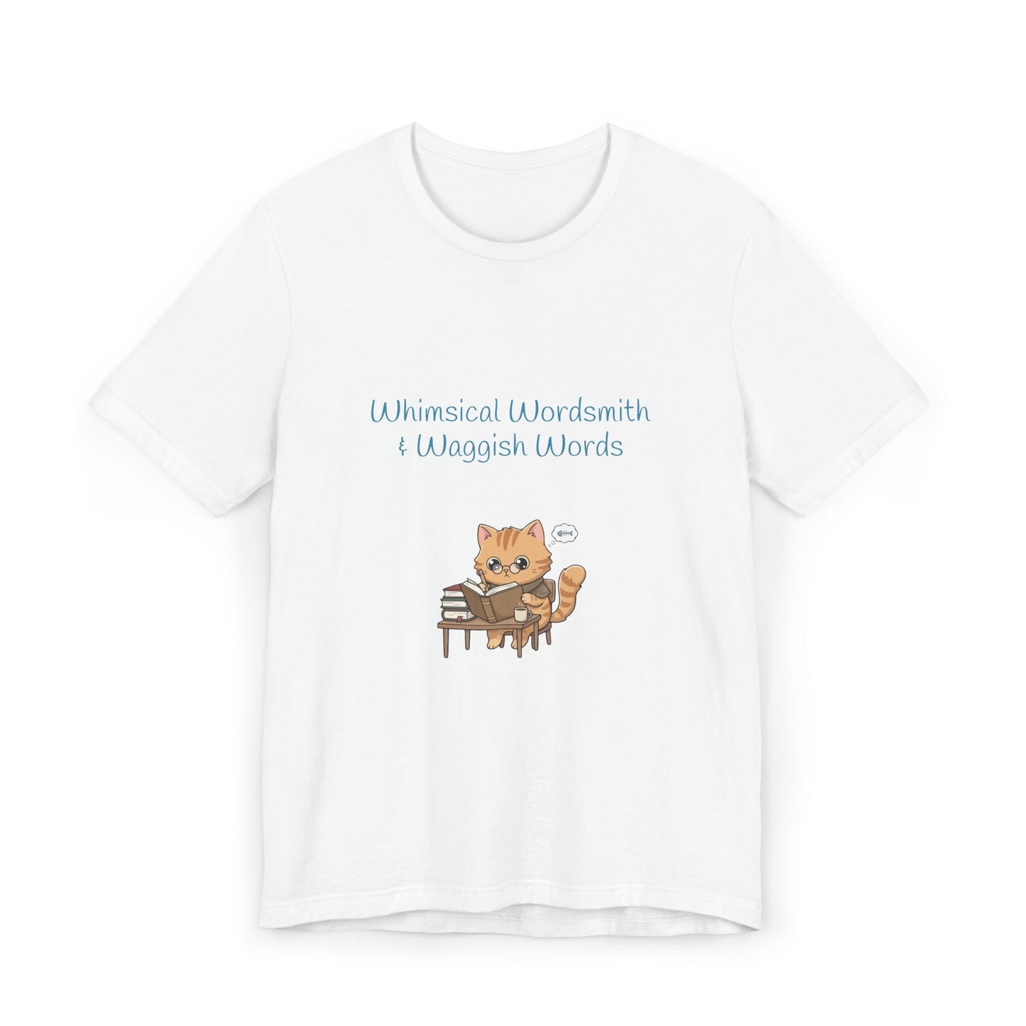 Unisex Jersey T-Shirt - 'Whimsical Wordsmith' Book lovers
