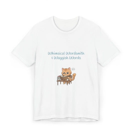 Unisex Jersey T-Shirt - 'Whimsical Wordsmith' Book lovers