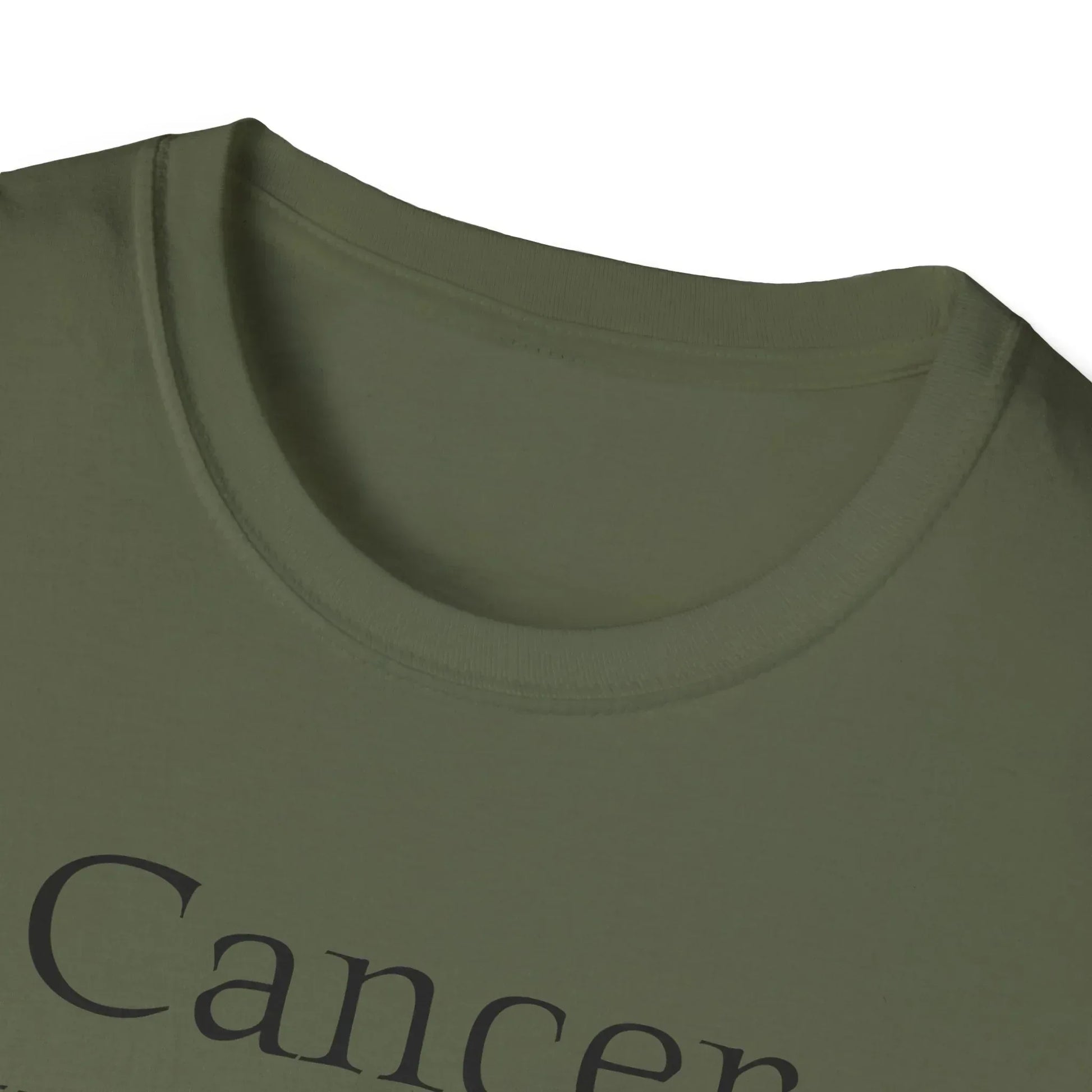 Cancer Warrior Unisex Softstyle T-Shirt - Empowering Graphic Tee for Women's Health Awarenes - The Dreamer's Bookshop.