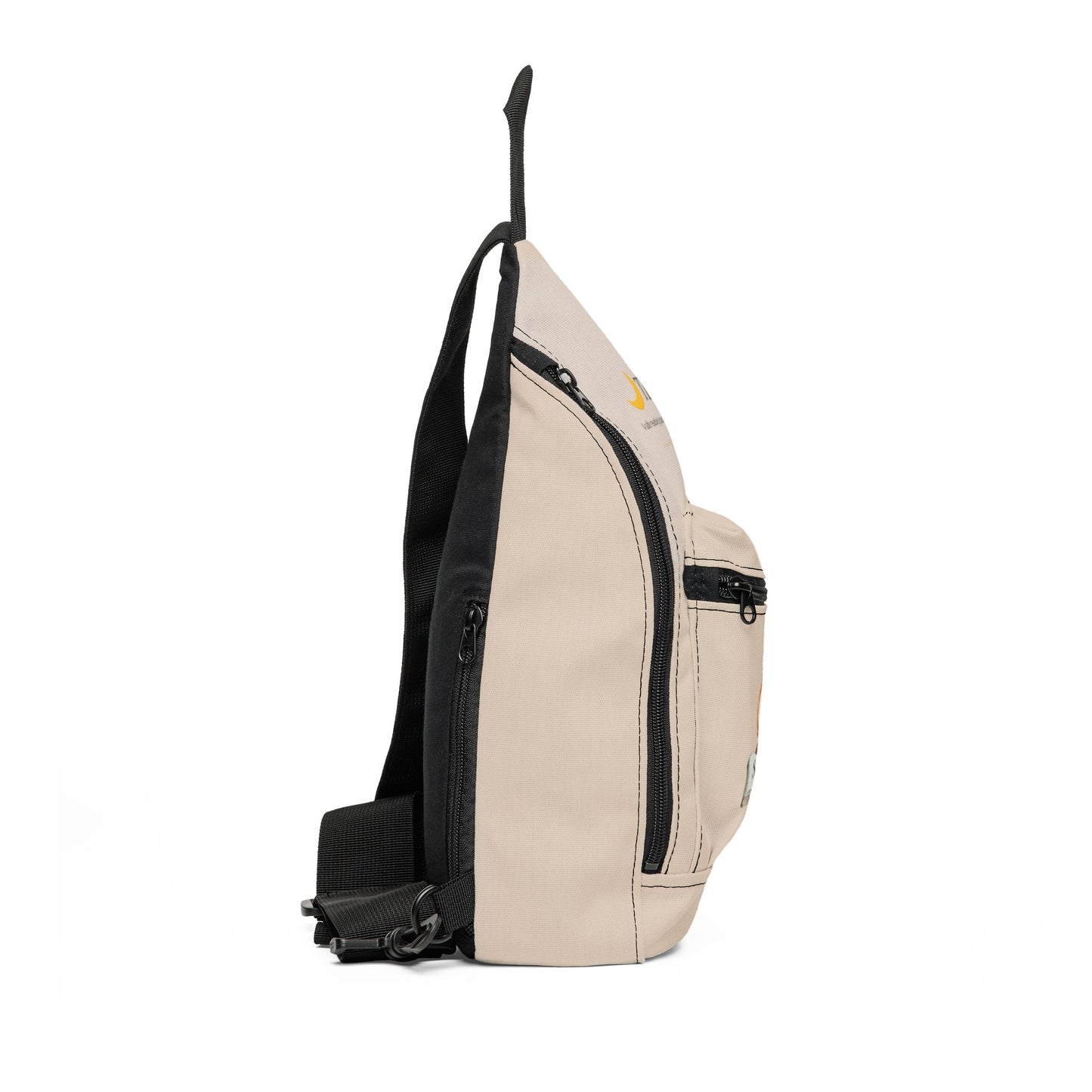 Owl "Stay Curious" Sling Bag - Compact Crossbody Backpack for Book Lovers