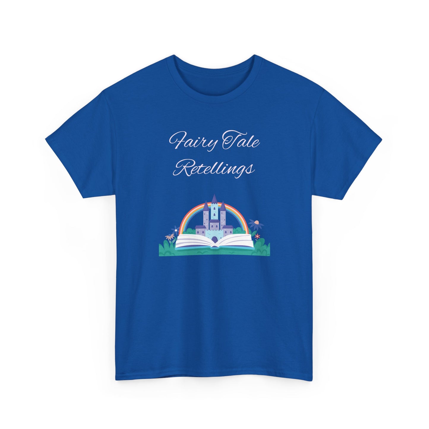 Fiction -  Graphic Tee - Unisex Heavy Cotton T-Shirt - Fairy Tale Retellings