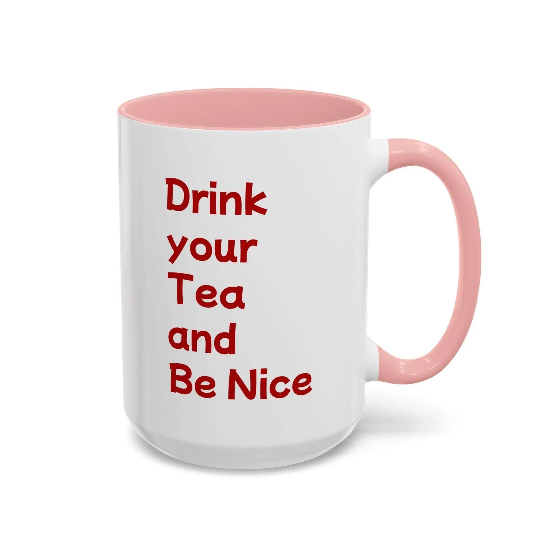 Cute Cat Love Tea Mug - 11 & 15oz Drink and be Nice - The Dreamer's Bookshop.