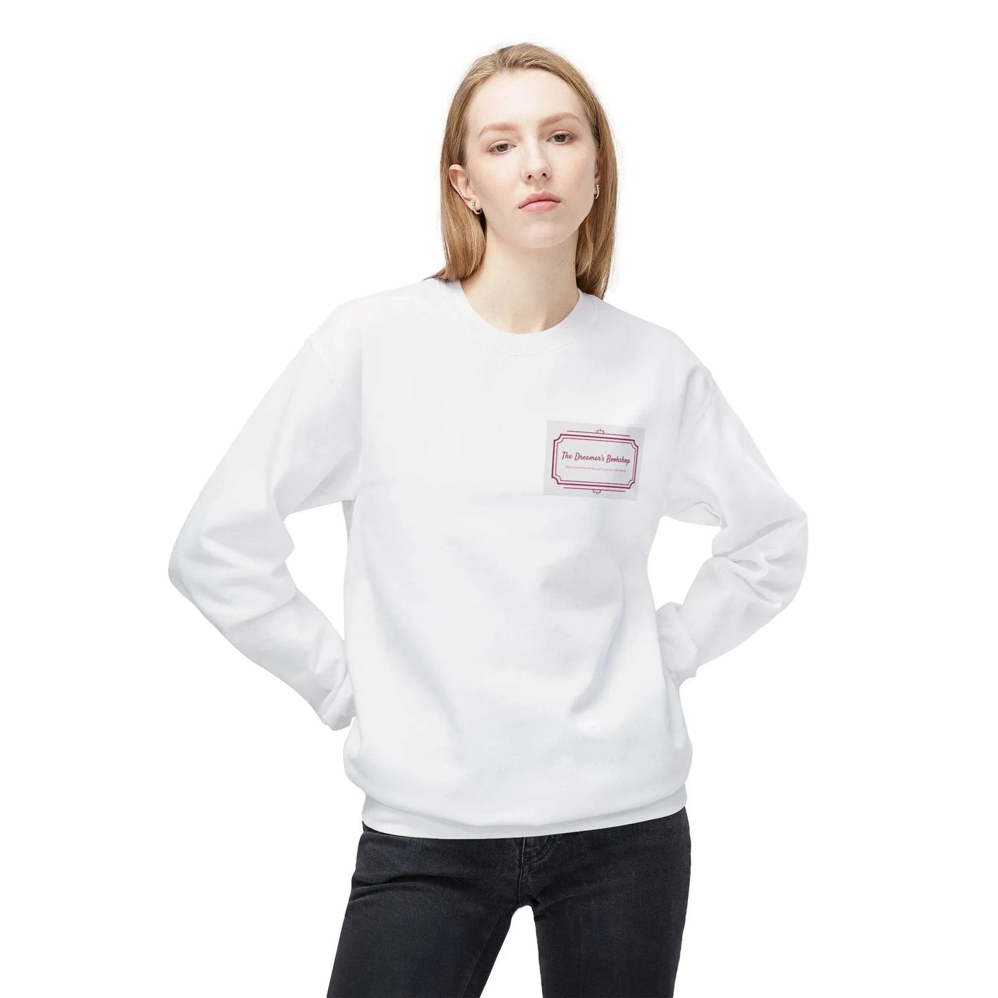 Personalized Birthday Fleece Crewneck Sweatshirt - Unisex Midweight - The Dreamer's Bookshop.