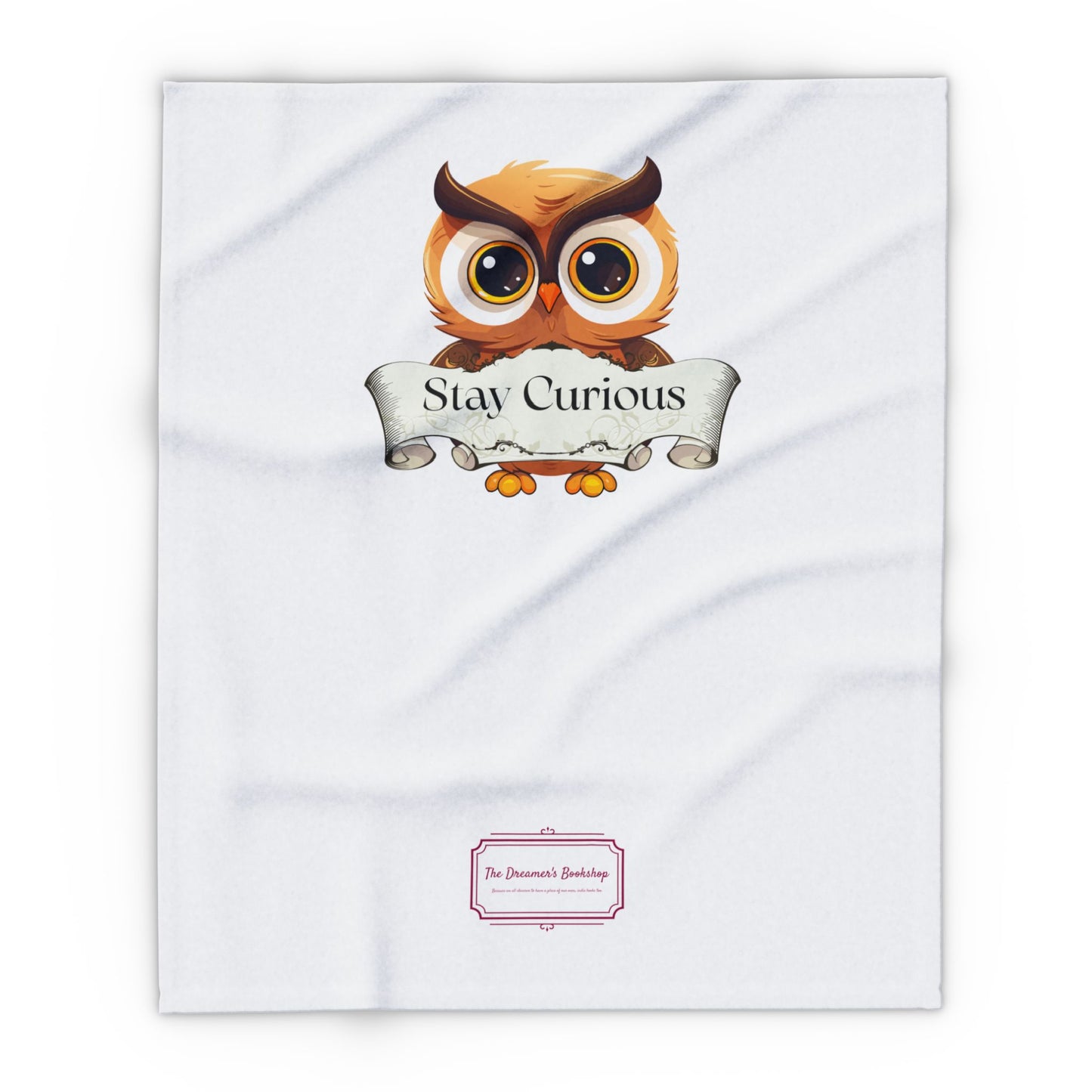 Cozy Arctic Fleece Blanket - Stay Curious