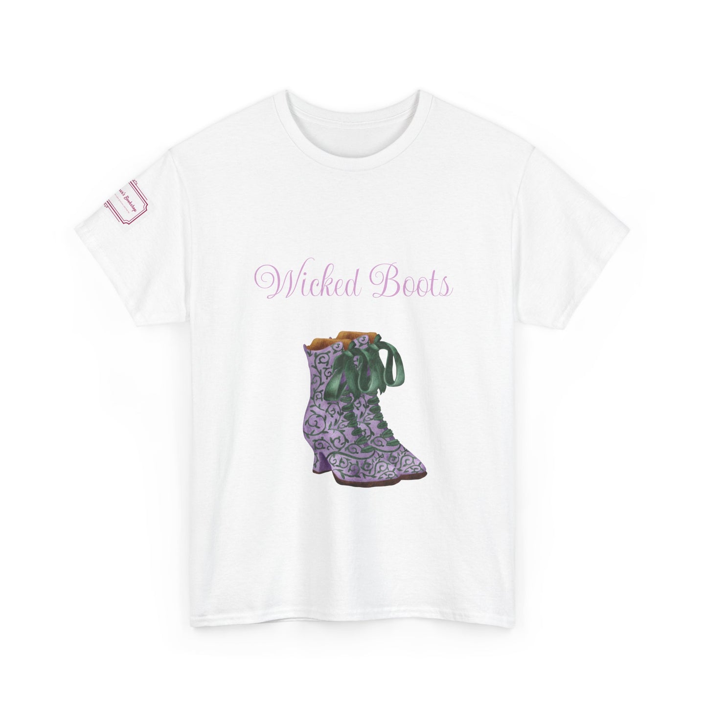 US (Ww) Wicked Boots Graphic Unisex Heavy Cotton Tee