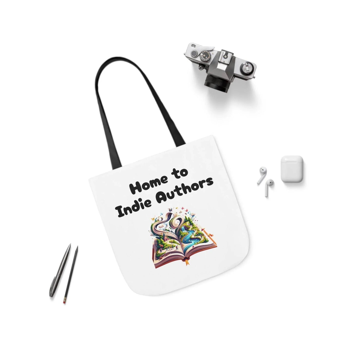 Home to Indie Authors Tote Bag - Perfect Gift for Book Lovers - The Dreamer's Bookshop.