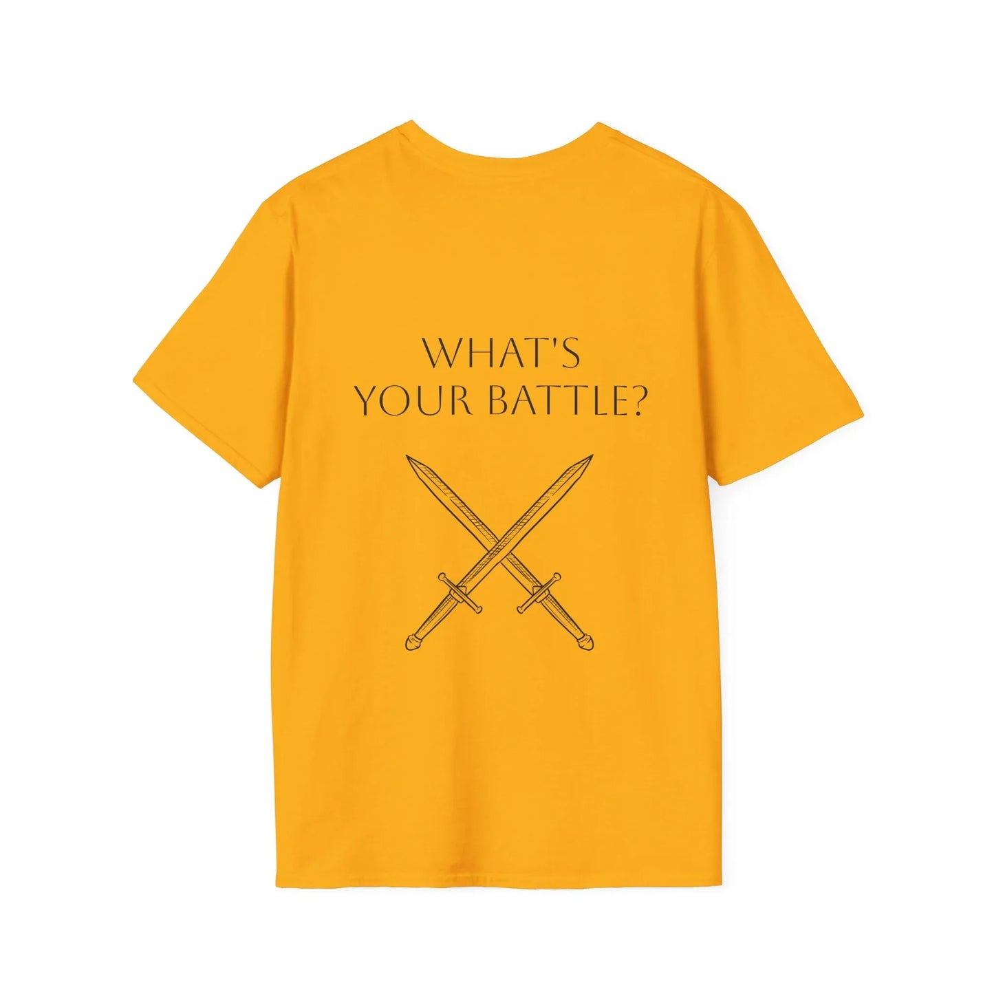 M.S. Warrior Unisex Softstyle T-Shirt - Embrace Your Battles - The Dreamer's Bookshop.