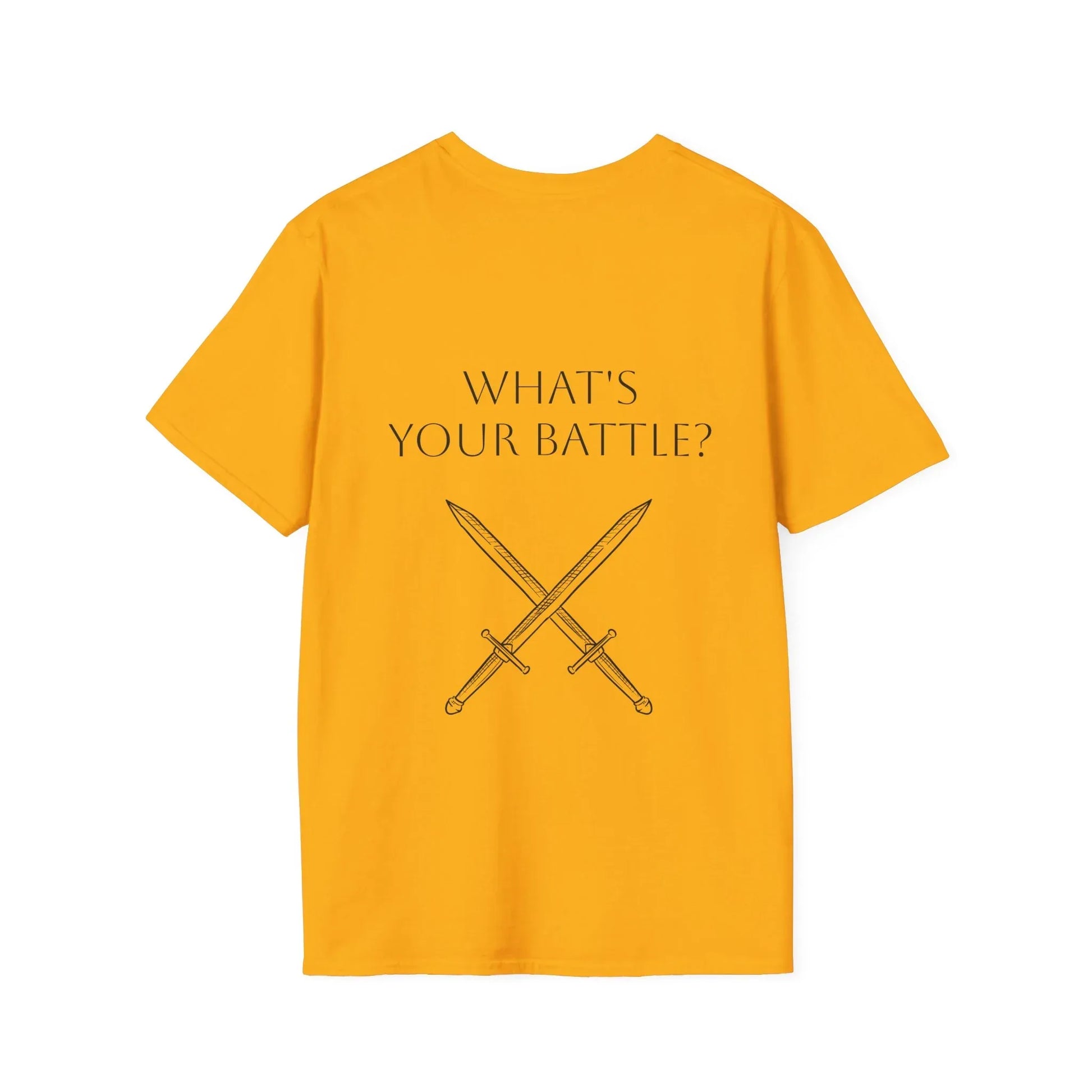 M.S. Warrior Unisex Softstyle T-Shirt - Embrace Your Battles - The Dreamer's Bookshop.