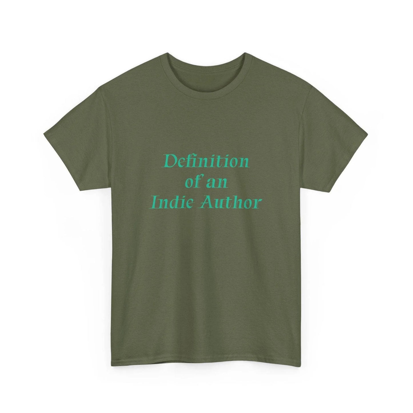 Indie Author - Unisex Heavy Cotton Tee - Creative Apparel - The Dreamer's Bookshop.