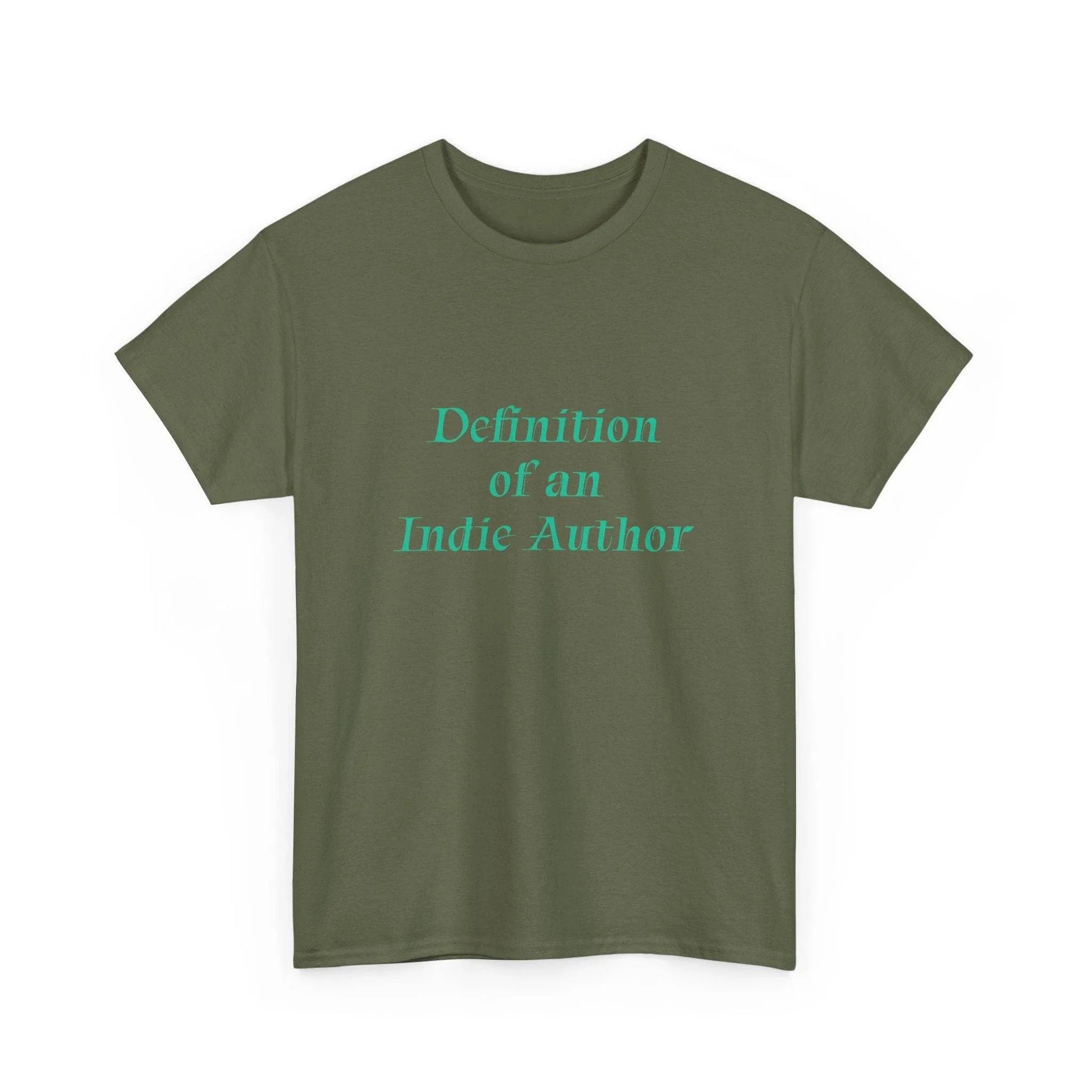 Indie Author - Unisex Heavy Cotton Tee - Creative Apparel - The Dreamer's Bookshop.