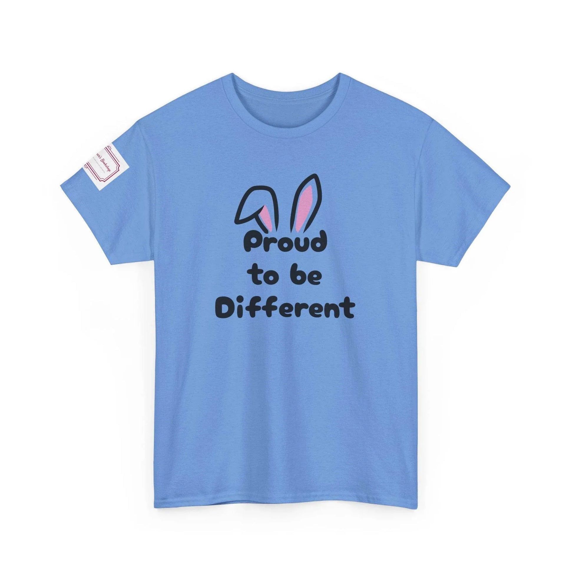 Proud to be Different Unisex Heavy Cotton Tee - Celebrate Individuality - The Dreamer's Bookshop.