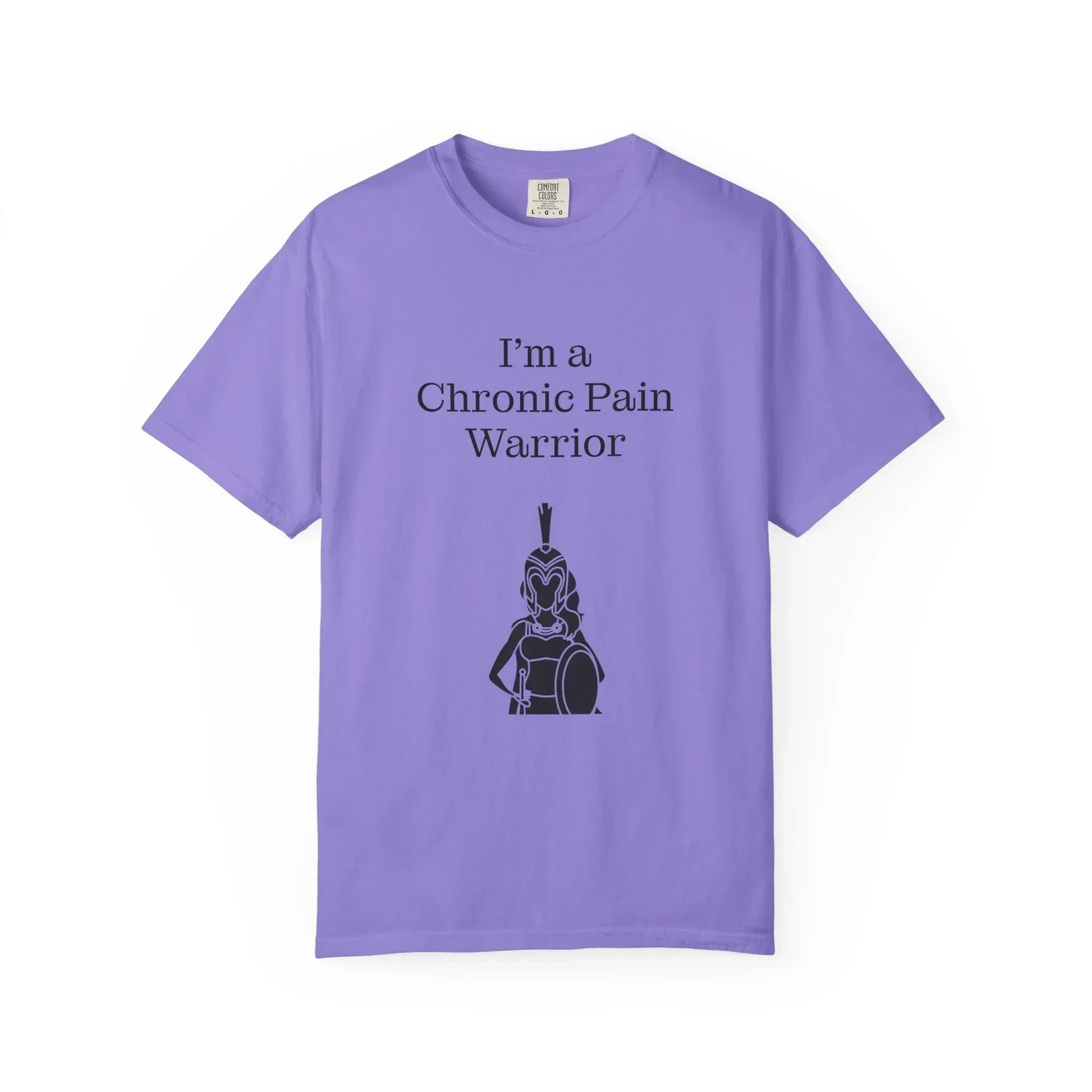 Chronic Pain Warrior Unisex T-Shirt - Empowering Tee for Healthcare Awareness - The Dreamer's Bookshop.