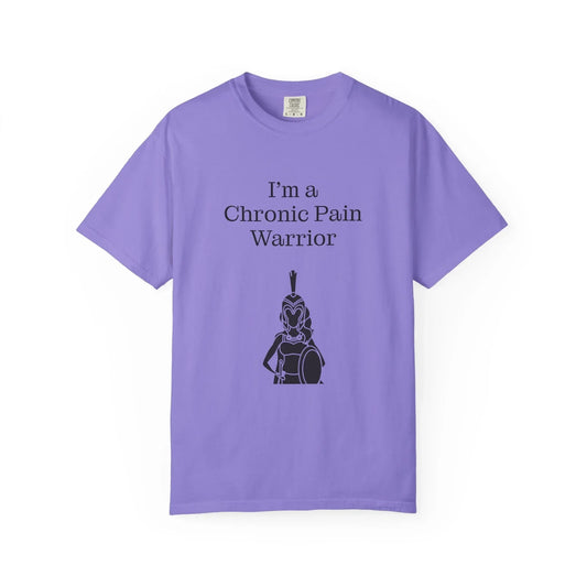 Chronic Pain Warrior Unisex T-Shirt - Empowering Tee for Healthcare Awareness - The Dreamer's Bookshop.