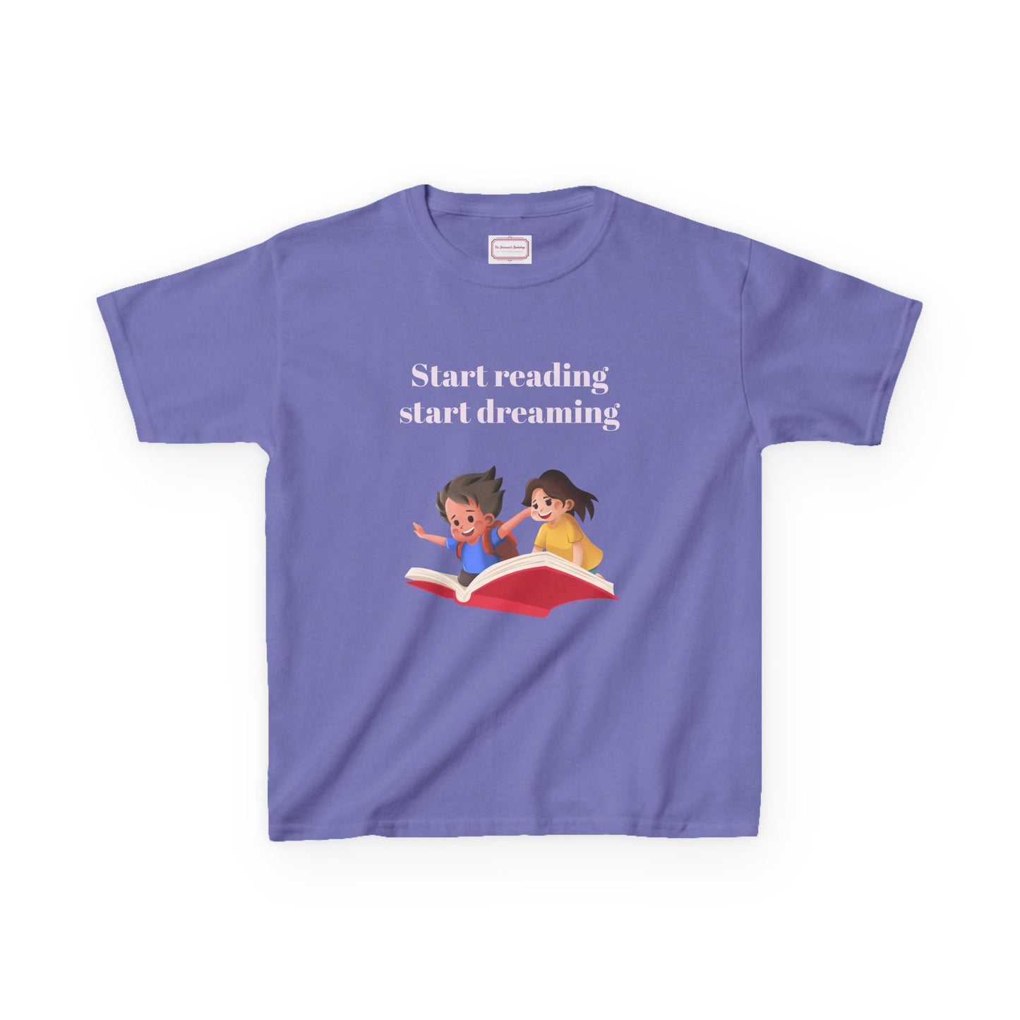 AU - Kids Heavy Cotton™ Tee - Start Reading Start Dreaming