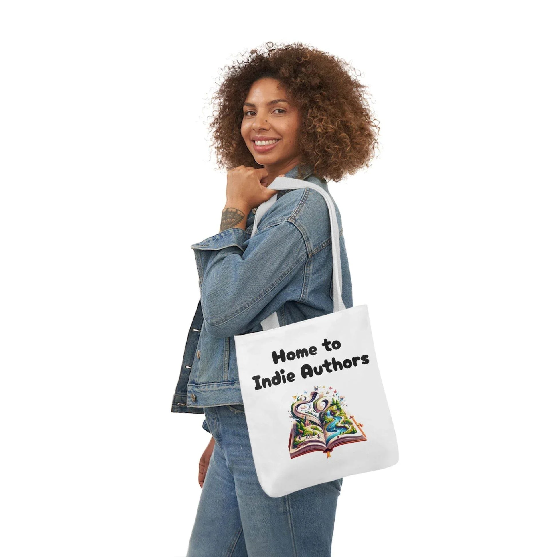 Home to Indie Authors Tote Bag - Perfect Gift for Book Lovers - The Dreamer's Bookshop.