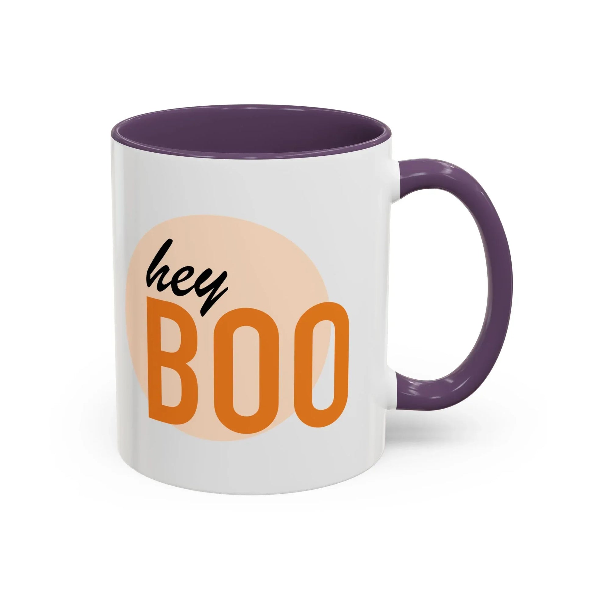 Hey Boo Spooky Coffee Mug - 11oz & 15oz Halloween - The Dreamer's Bookshop.