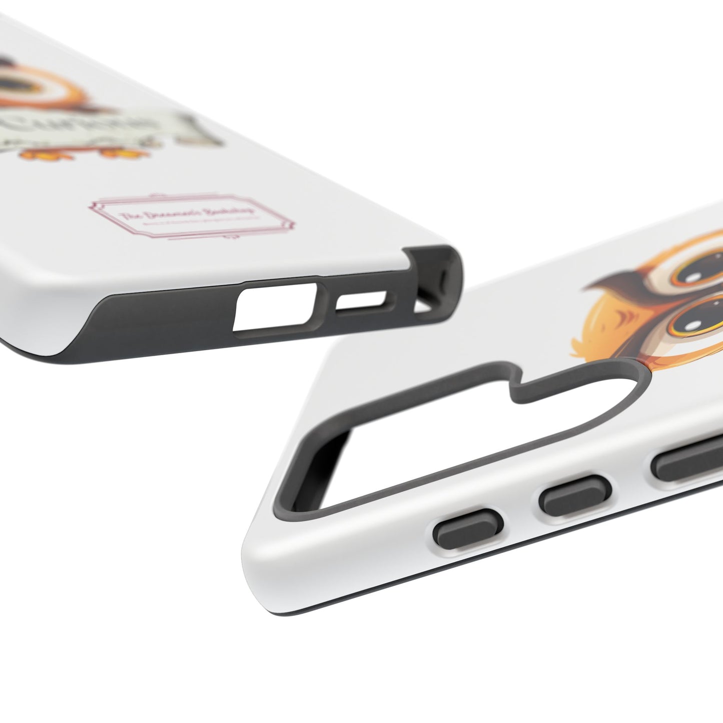 Inspired Phone Case with Stay Curious - The Dreamer's Bookshop Design