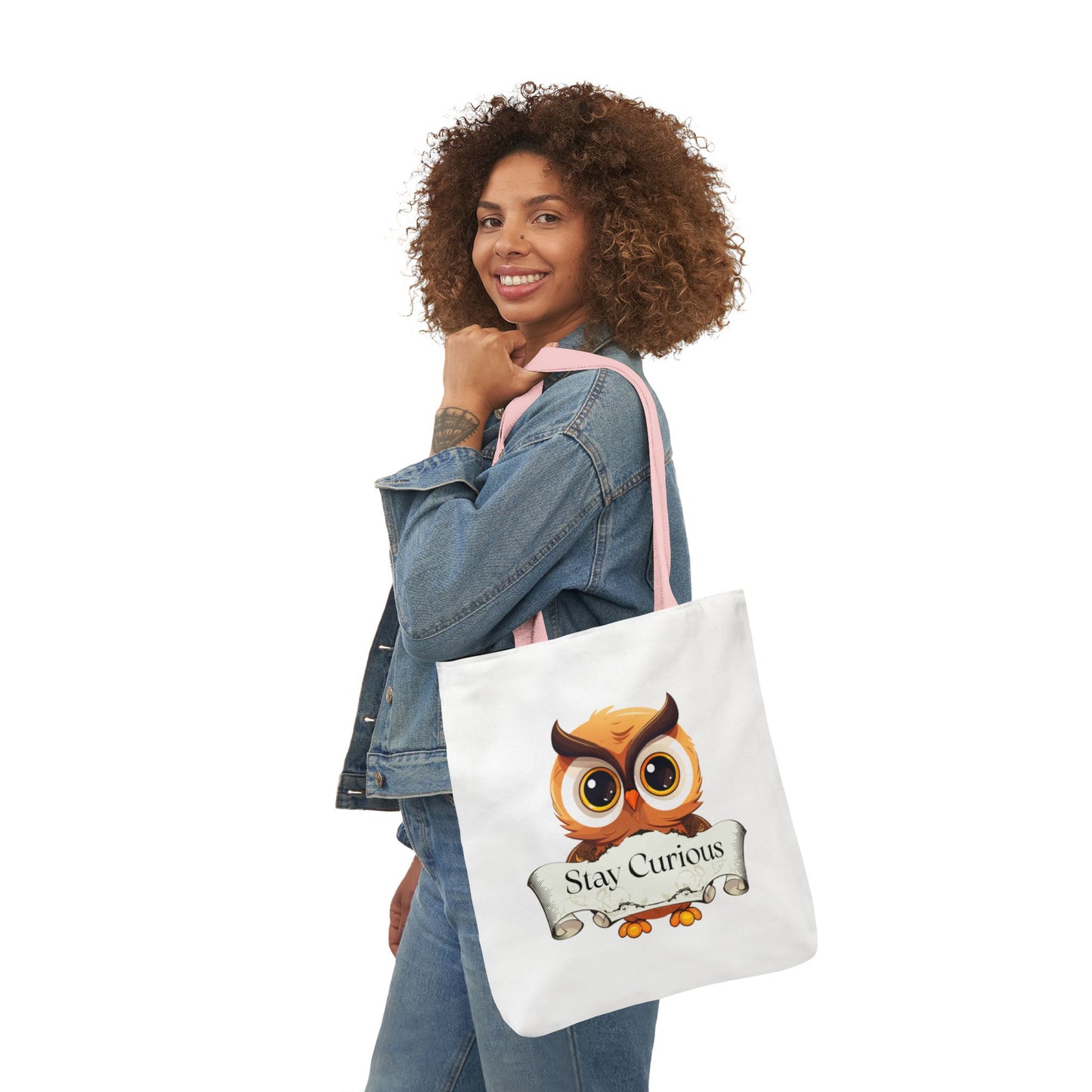 Stay Curious Tote Bag - Perfect for Book Lovers & Indie Authors