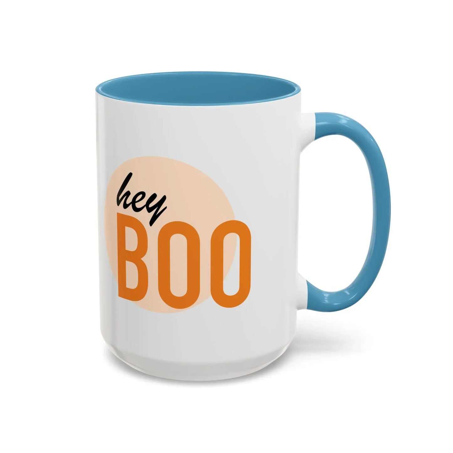 Hey Boo Spooky Coffee Mug - 11oz & 15oz Halloween - The Dreamer's Bookshop.