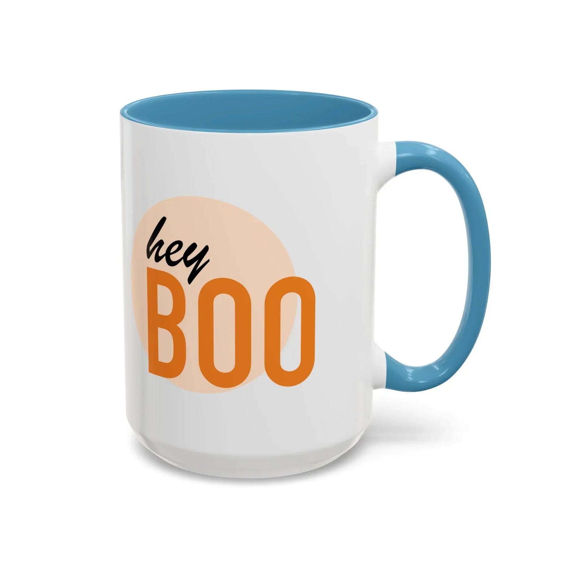 Hey Boo Spooky Coffee Mug - 11oz & 15oz Halloween - The Dreamer's Bookshop.