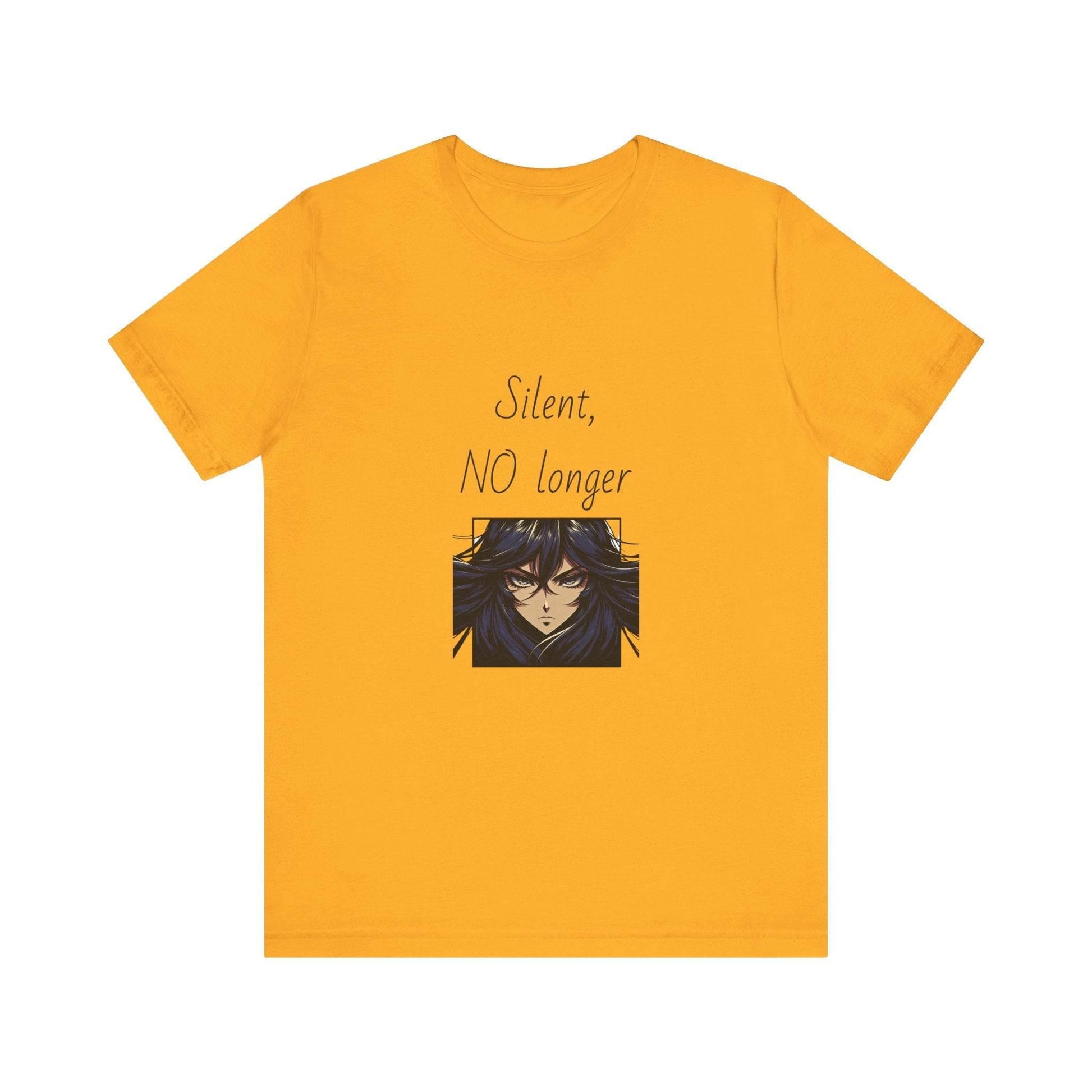 Fierce Survivor Unisex Short Sleeve Tee - Silent, NO longer - The Dreamer's Bookshop.