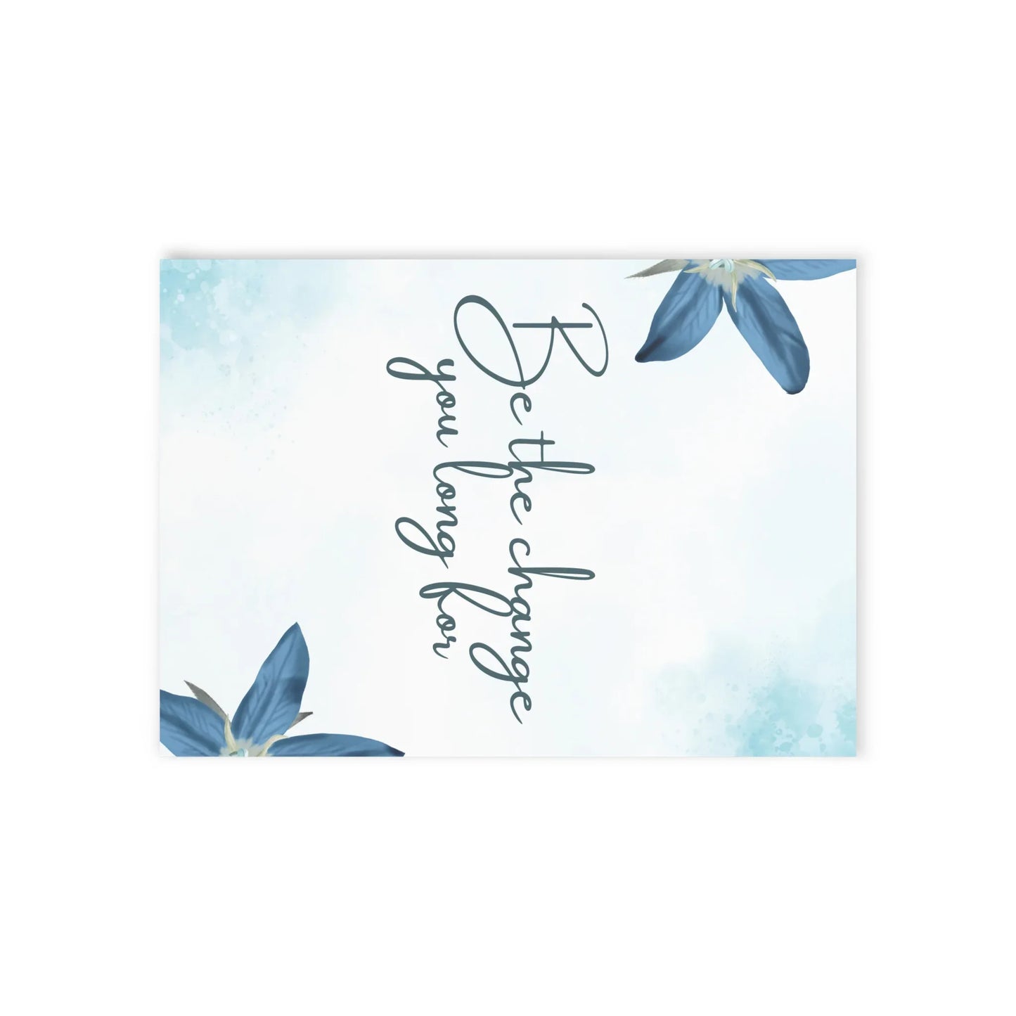 The Dreamer's Bookshop - Positive Affirmation Card "Be the change" - The Dreamer's Bookshop.
