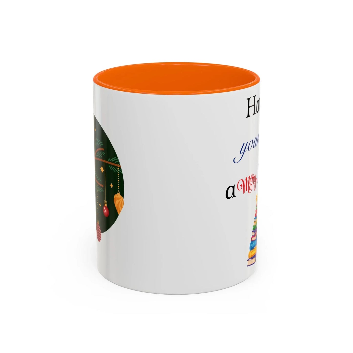 A Merry Little Bookmas - Coffee Mug - Gift for Book Lovers - The Dreamer's Bookshop.