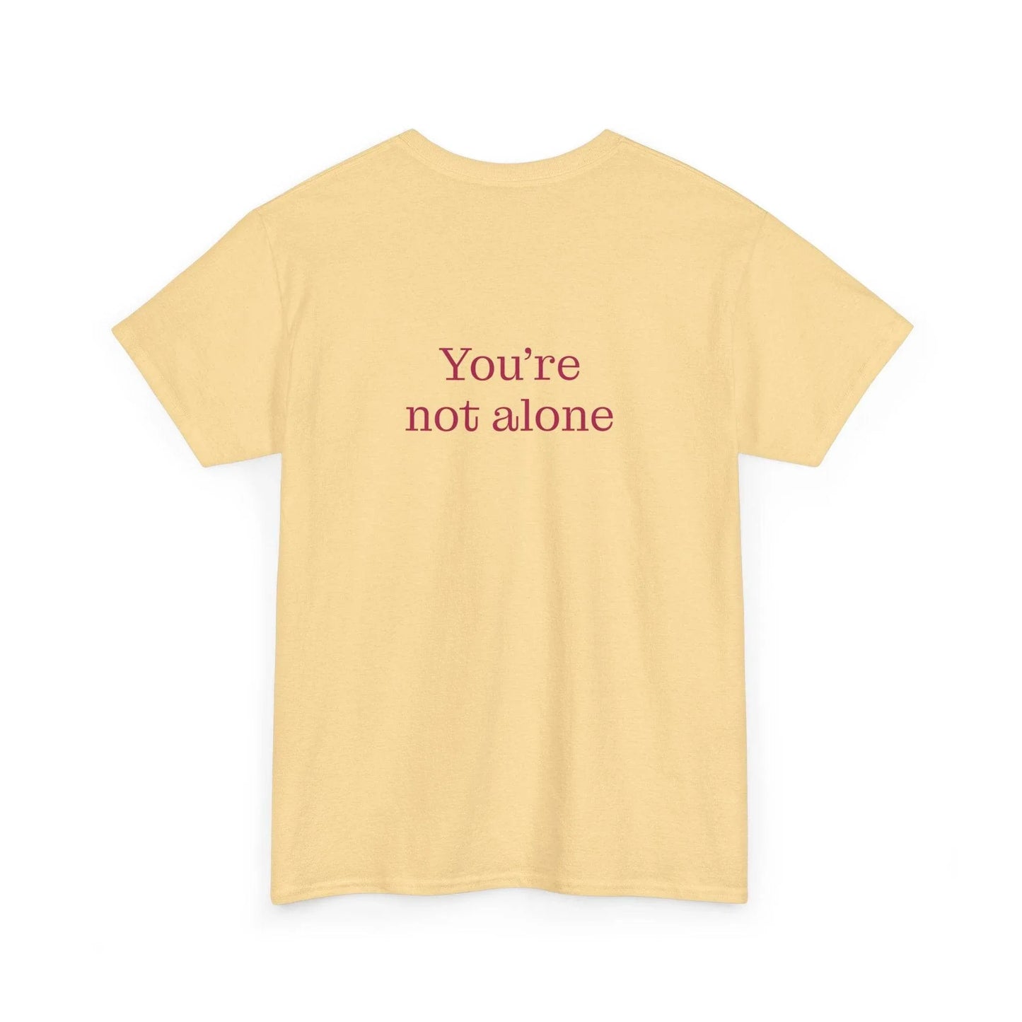 Trauma Survivor Unisex Heavy Cotton Tee - Empowering Apparel for Health Awareness - The Dreamer's Bookshop.
