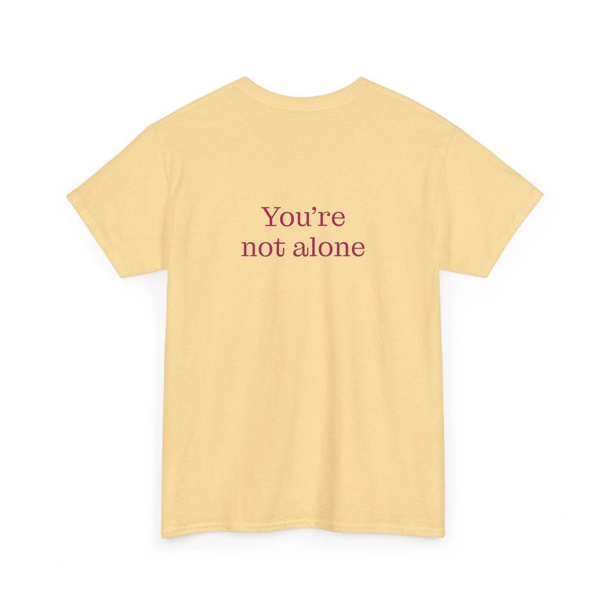 Trauma Survivor Unisex Heavy Cotton Tee - Empowering Apparel for Health Awareness - The Dreamer's Bookshop.